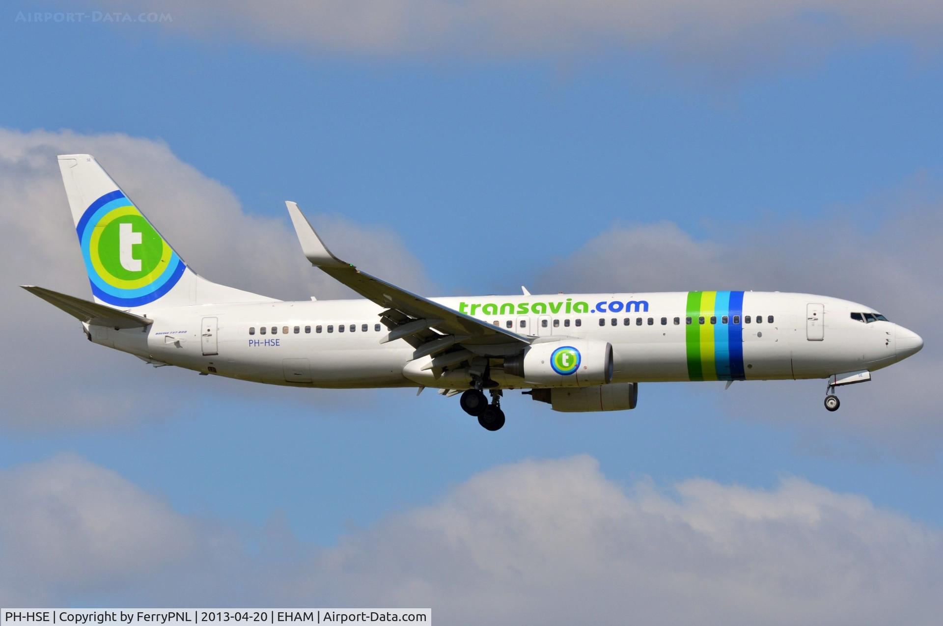 PH-HSE, 2011 Boeing 737-8K2 C/N 39259, Transavia B738