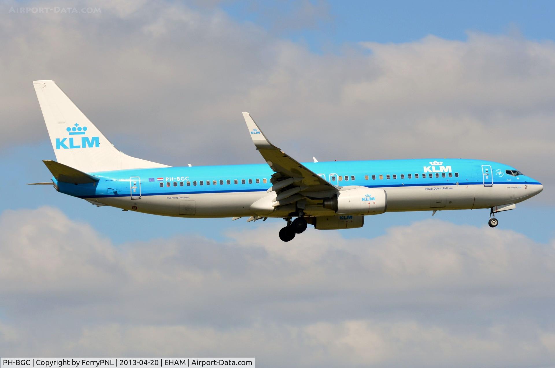 PH-BGC, 2008 Boeing 737-8K2 C/N 30361, KLM B738