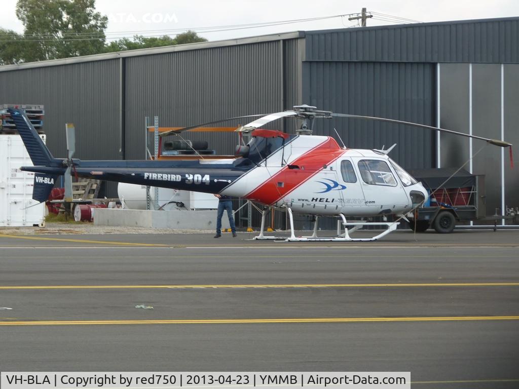 VH-BLA, 1982 Eurocopter AS-350BA Ecureuil C/N 1651, VH-BLA at YMMB