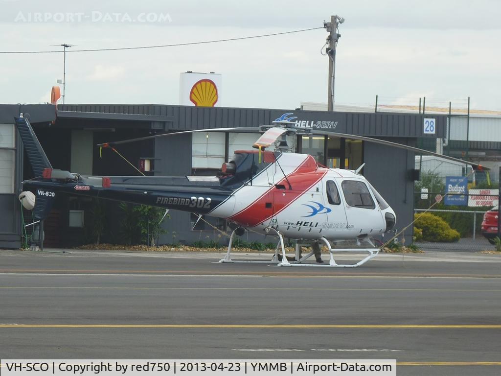 VH-SCO, 2000 Aérospatiale AS-350D AStar Mk3 C/N 1276, VH-SCO at YMMB