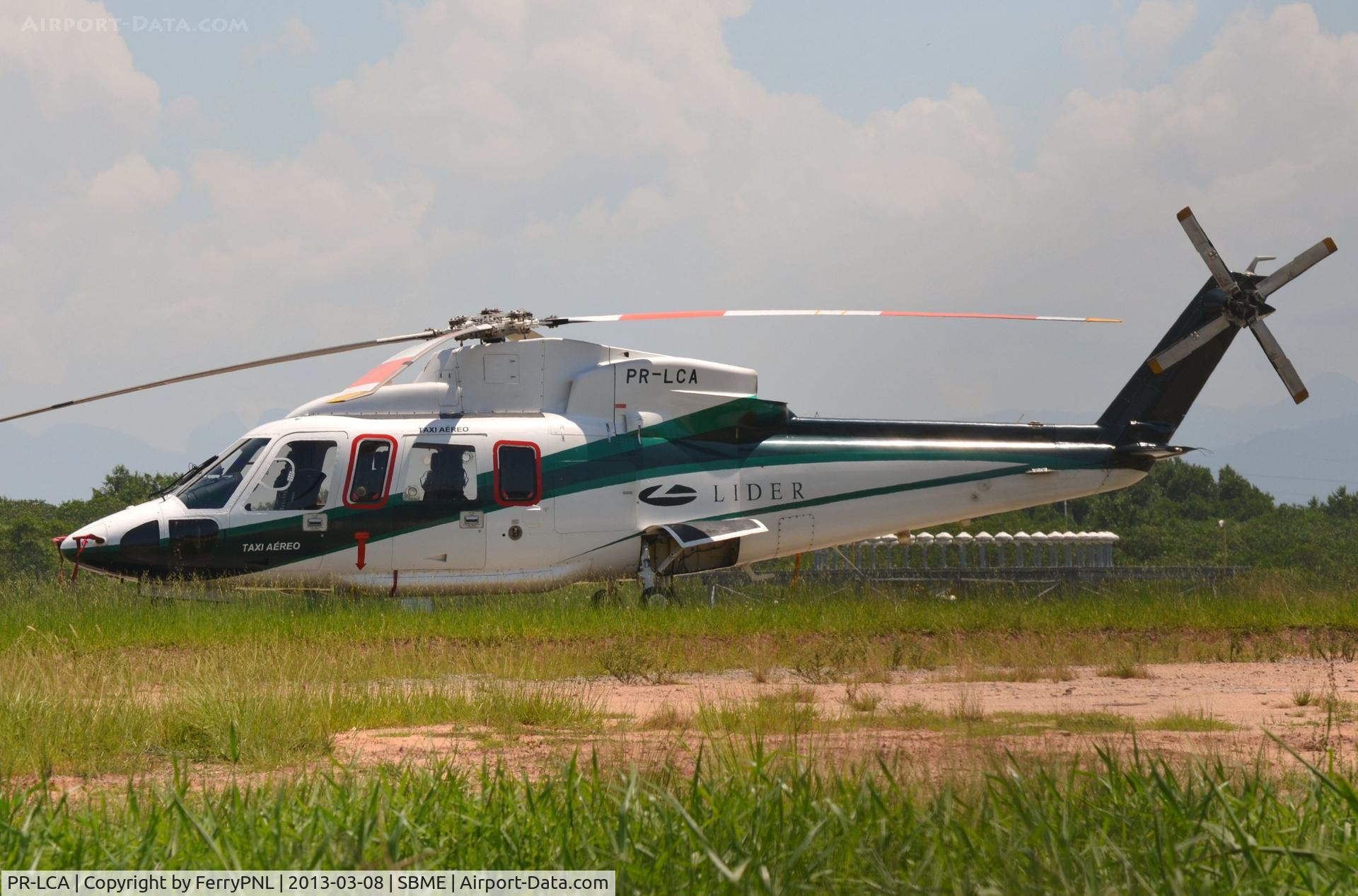 PR-LCA, 2003 Sikorsky S-76C C/N 760554, Lider S76 parked at MEA