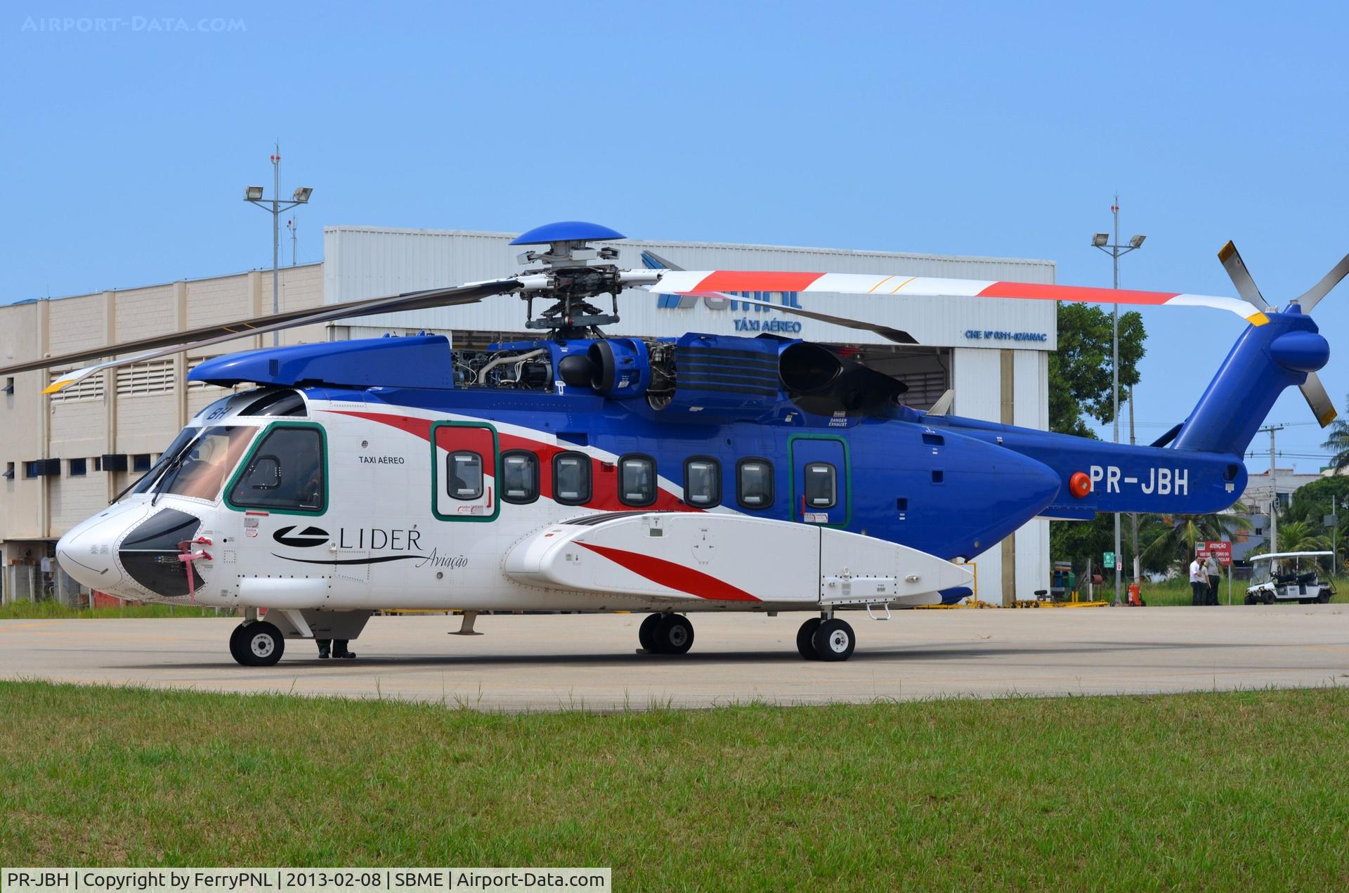PR-JBH, 2011 Sikorsky S-92A C/N 920159, Lider S92 in c/s of former owner Bristow.
