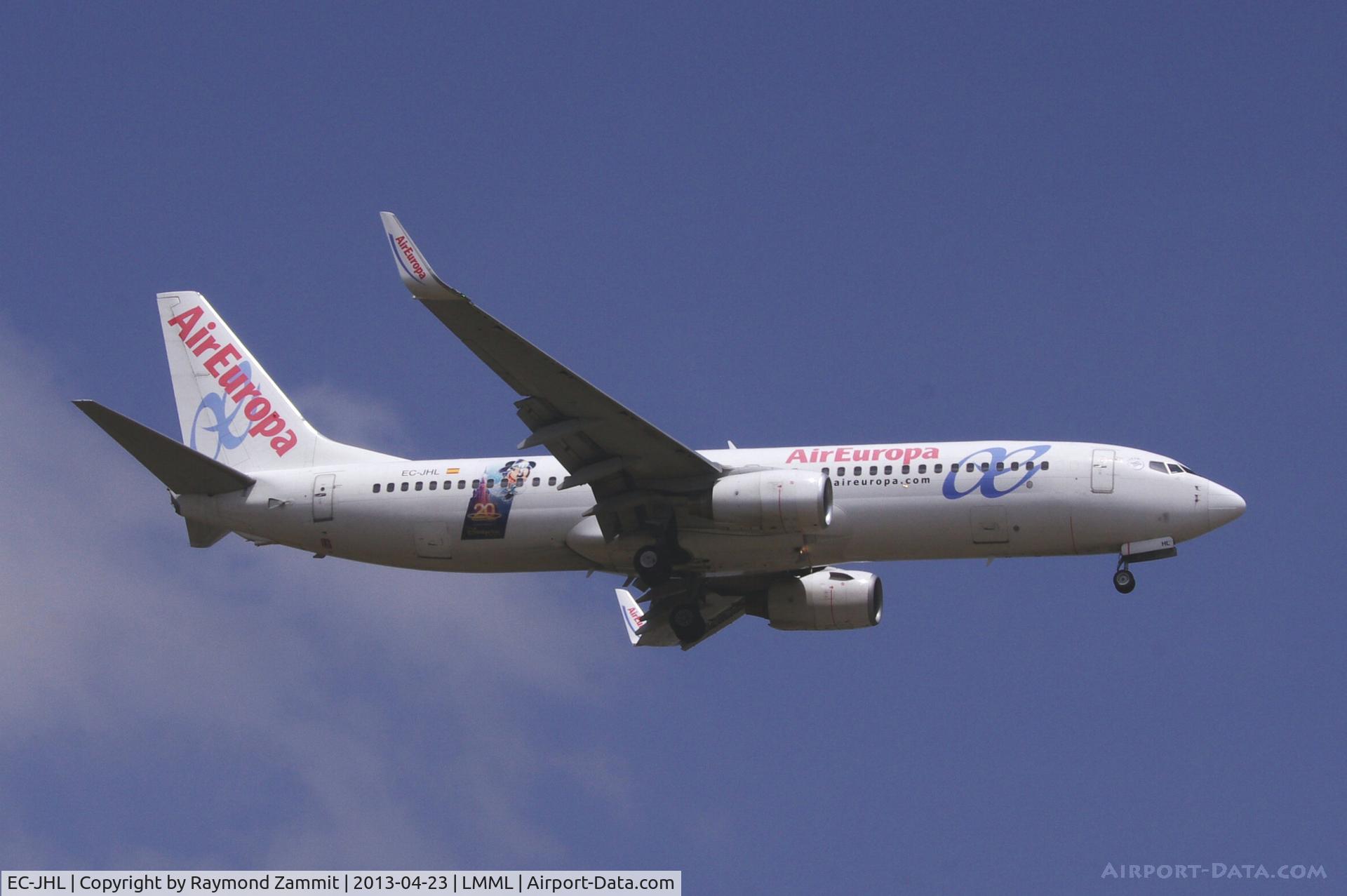 EC-JHL, 2005 Boeing 737-85P C/N 33976, B737-800 EC-JHL Air Europa