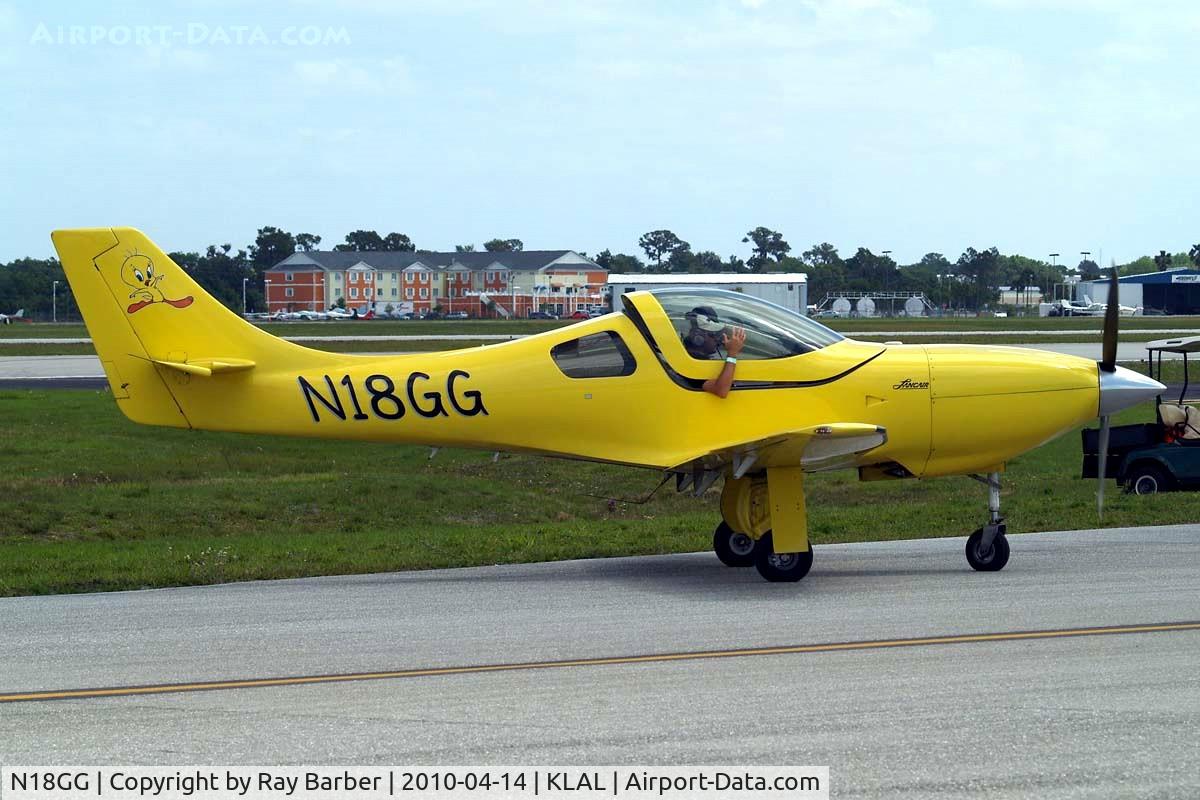 N18GG, 2002 Lancair Legacy C/N 134, Neico Lancair Legacy 2000 [L2K-134] Lakeland-Linder~N 14/04/2010