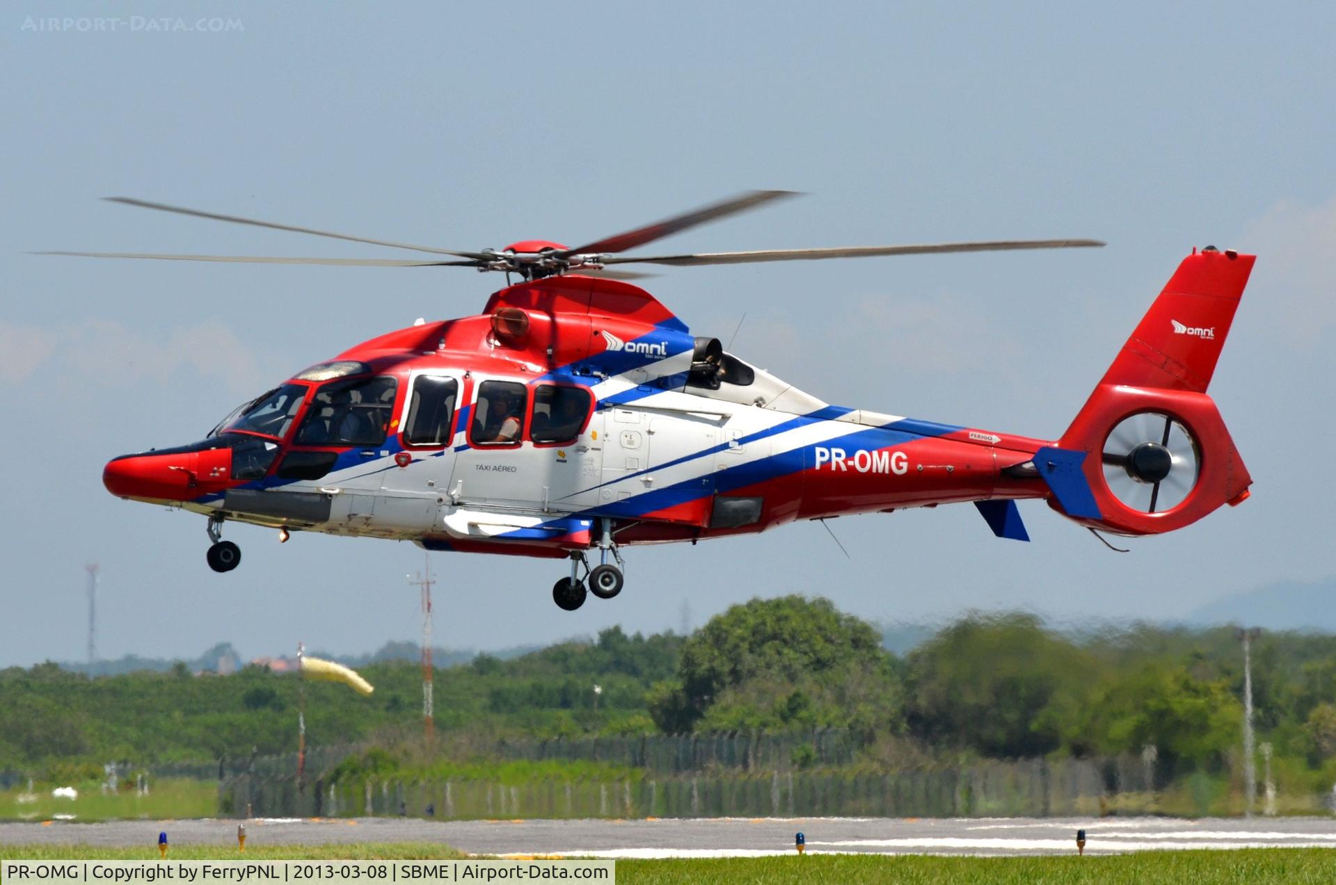 PR-OMG, 2008 Eurocopter EC-155B-1 C/N 6825, Omni EC155 landing in MEA