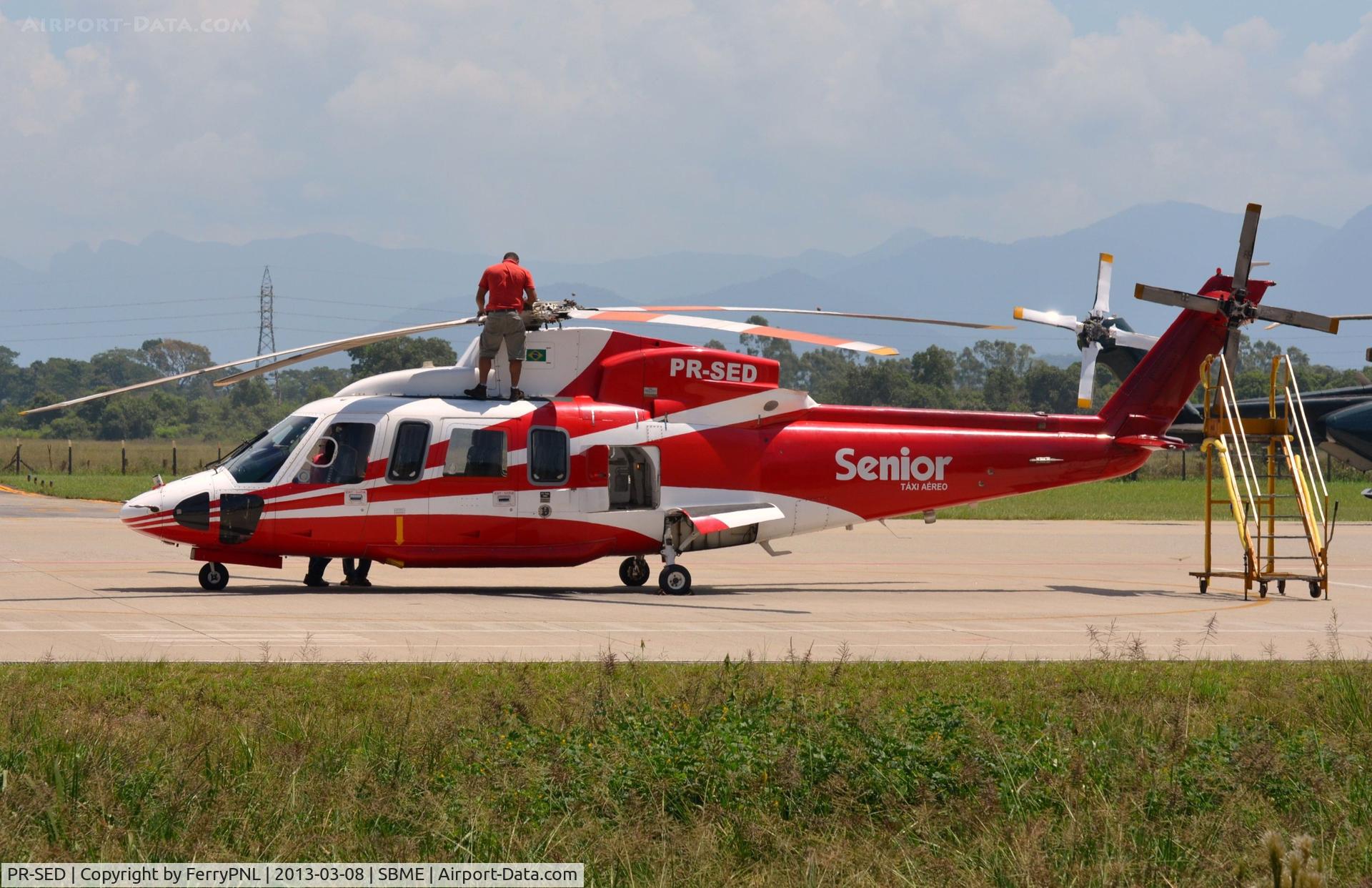 PR-SED, 2003 Sikorsky S-76C C/N 760539, Senior S76 receiving some TLC after a mission.