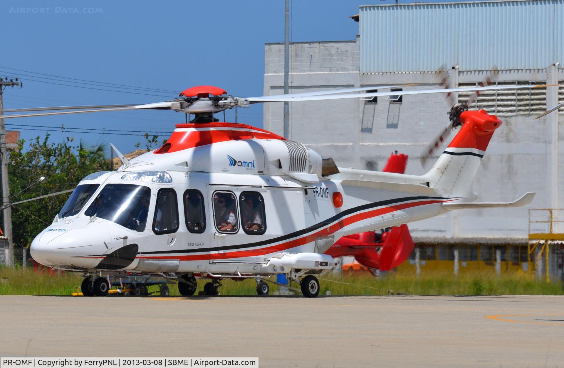 PR-OMF, 2006 AgustaWestland AW-139 C/N 31035, Omni AW139 just landed