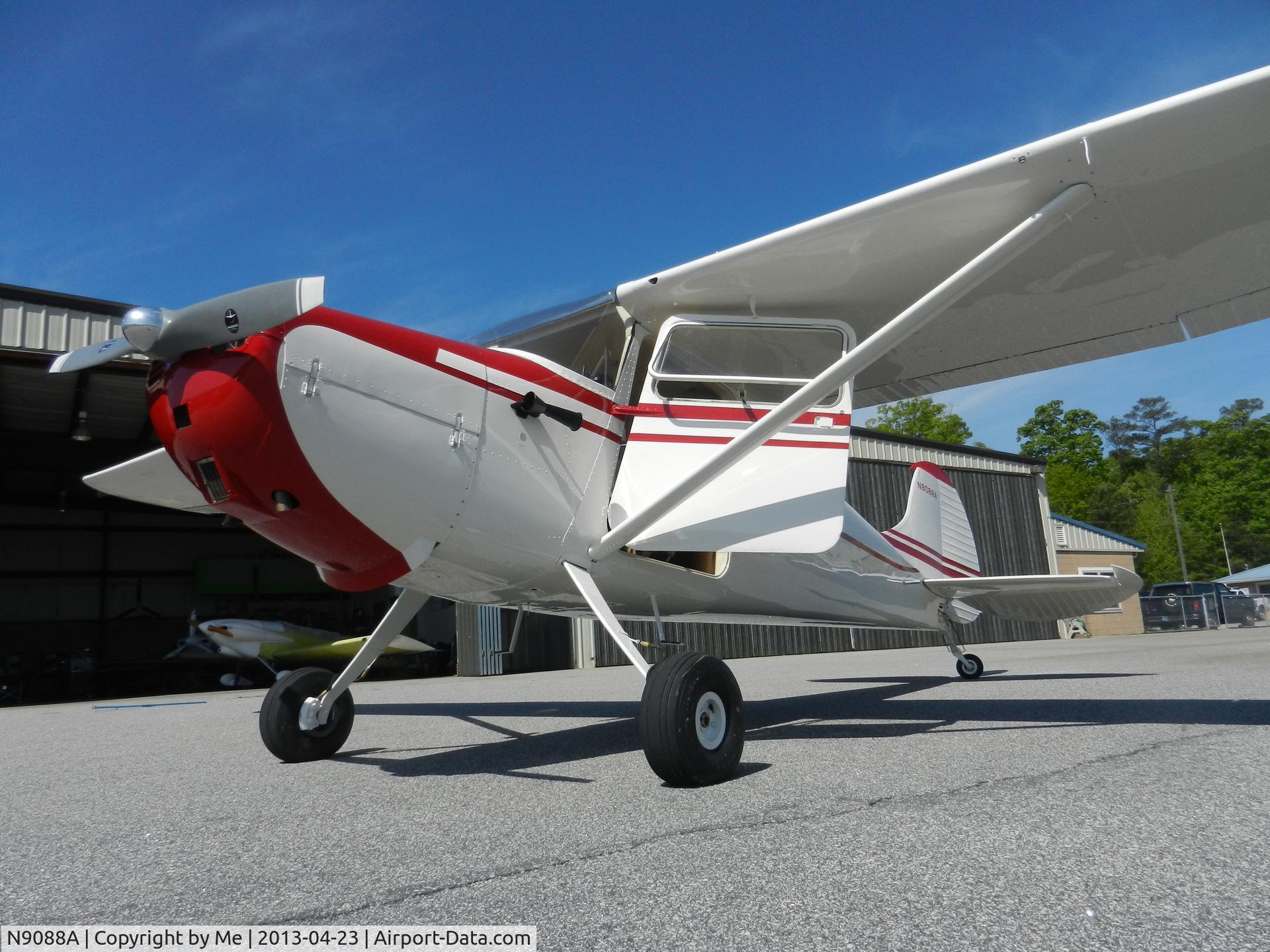 N9088A, 1949 Cessna 170A C/N 18847, New paint