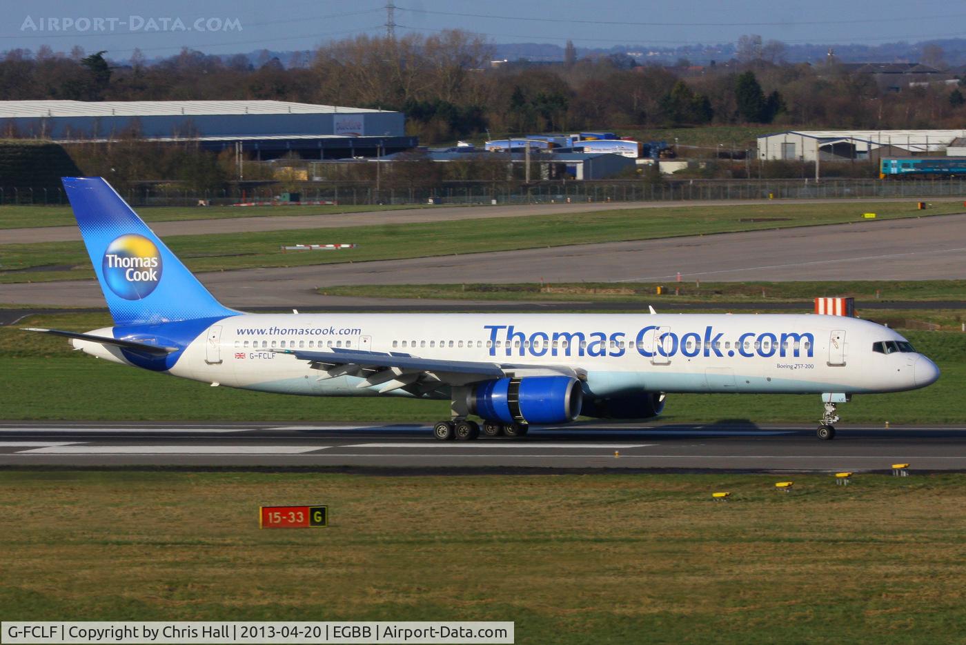 G-FCLF, 1999 Boeing 757-28A C/N 28835, Thomas Cook