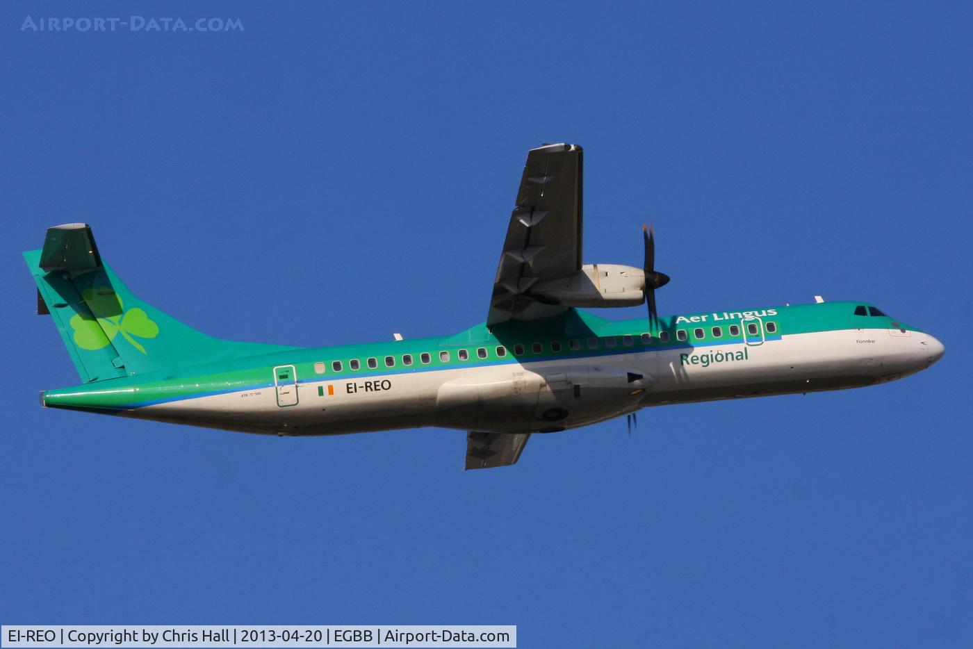 EI-REO, 2008 ATR 72-212A C/N 787, Aer Lingus regional