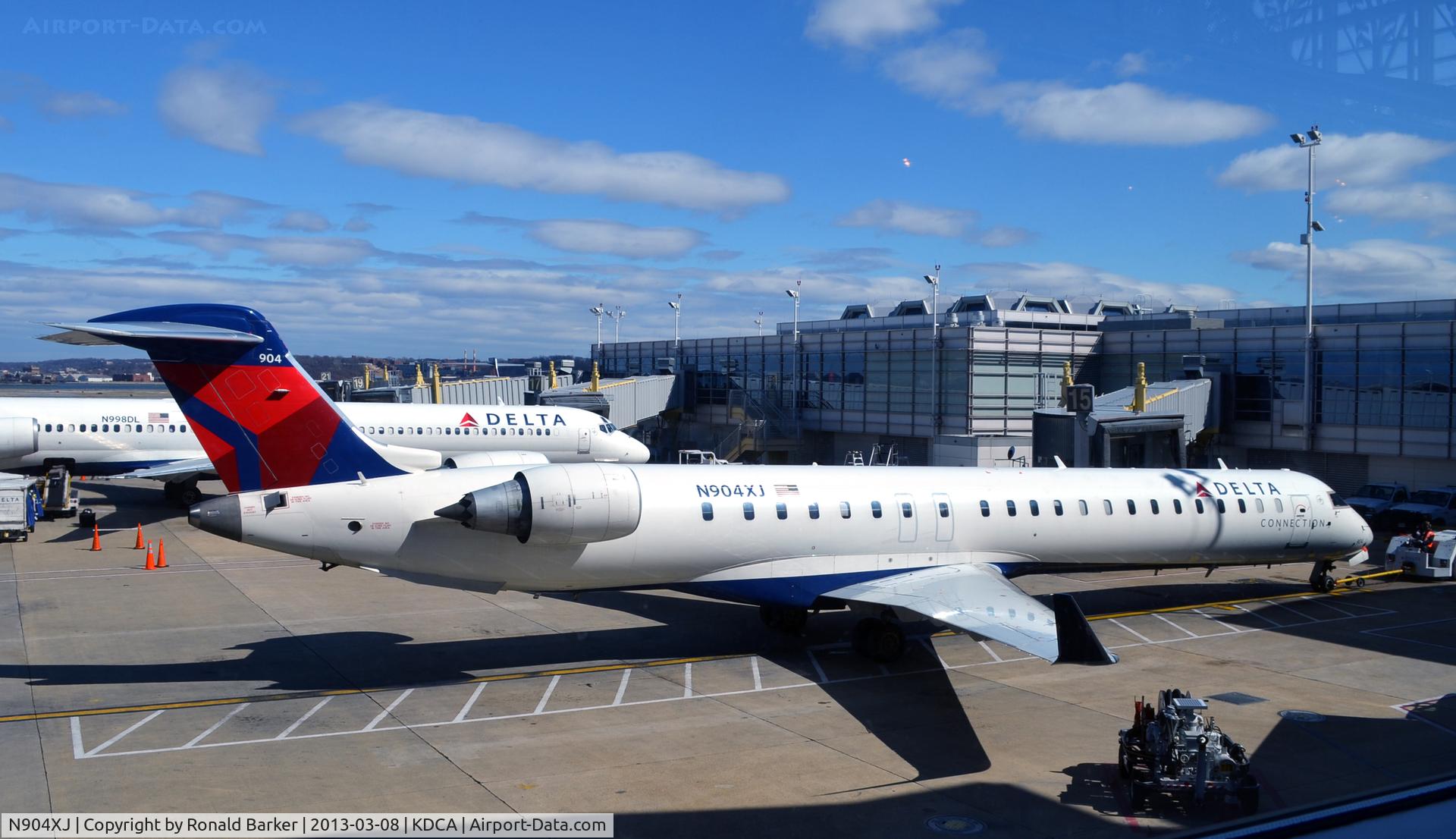 N904XJ, 2007 Bombardier CRJ-900ER (CL-600-2D24) C/N 15135, DCA VA