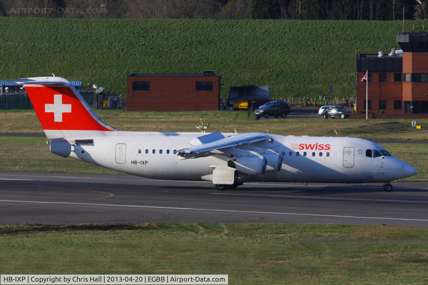 HB-IXP, 1996 British Aerospace Avro 146-RJ100 C/N E3283, Swiss European Airlines