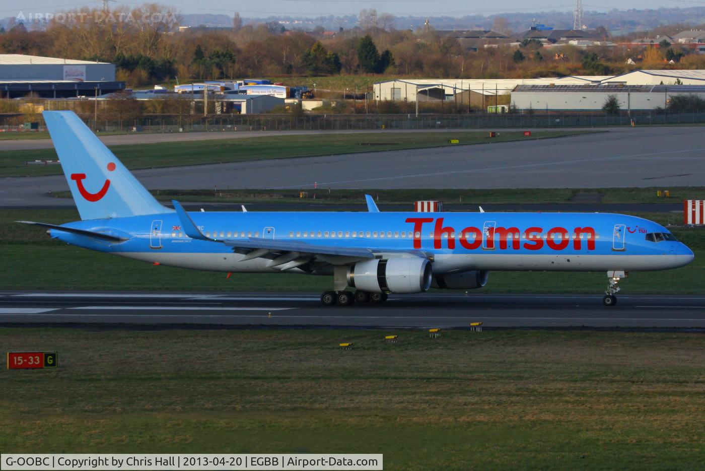 G-OOBC, 2003 Boeing 757-28A C/N 33098, Thomson