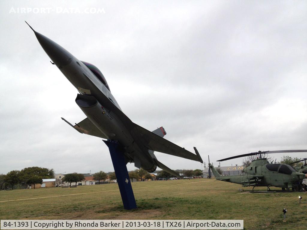 84-1393, 1984 General Dynamics F-16C Fighting Falcon C/N 5C-175, Static display