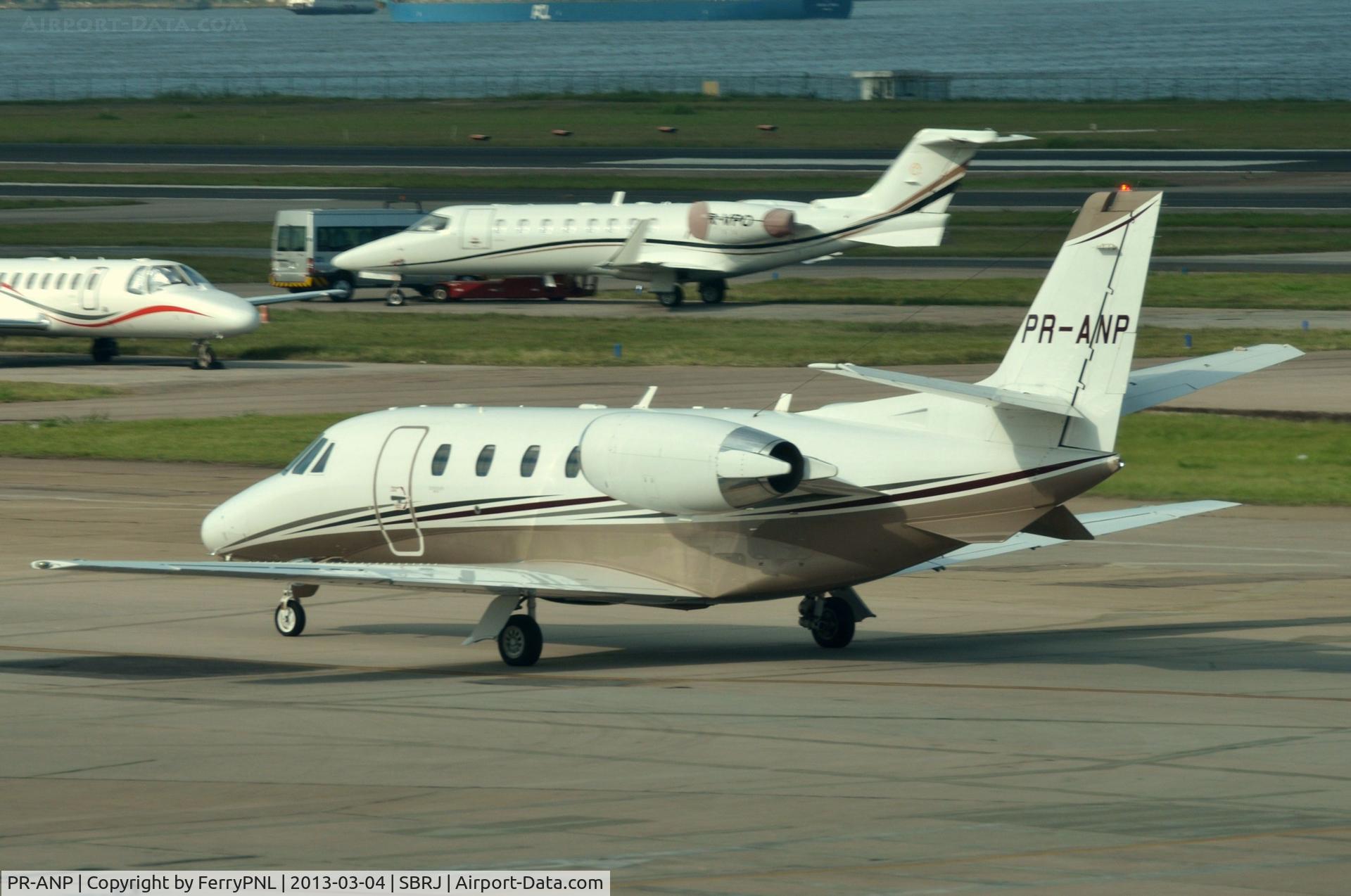 PR-ANP, 2008 Cessna 560XL Citation XLS C/N 560-5750, Ce560XL just landed in SDU