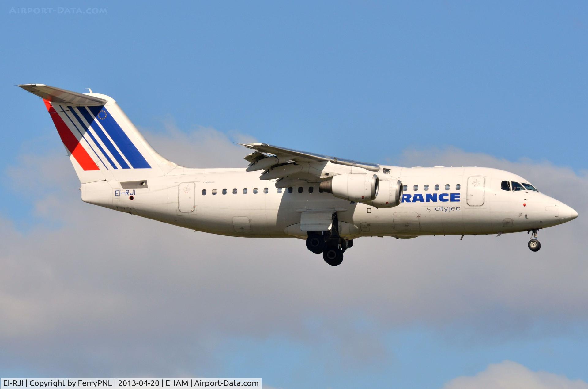 EI-RJI, 1999 British Aerospace Avro 146-RJ85A C/N E2346, Cityjet BAe146 in AF colours