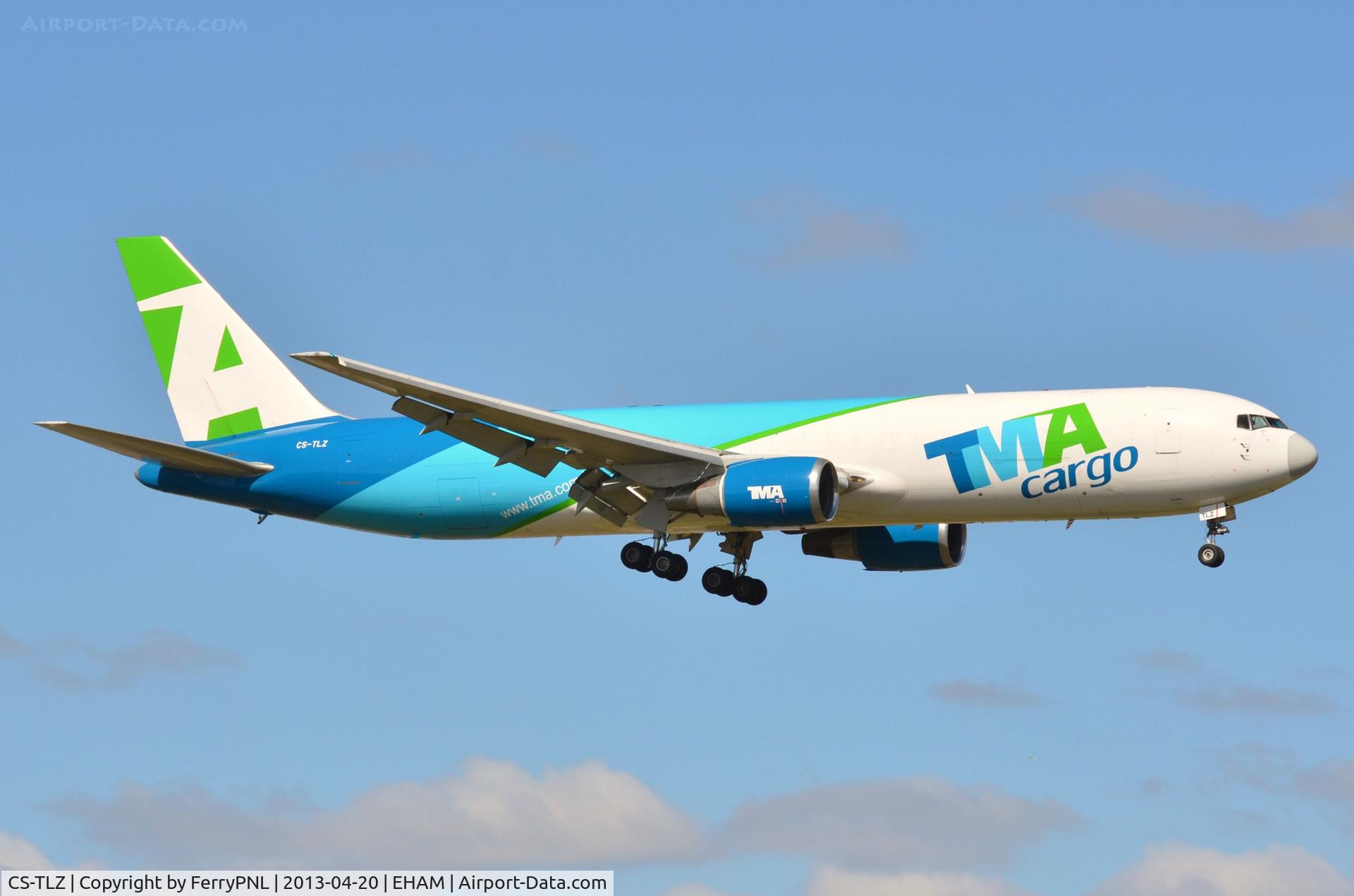 CS-TLZ, 1988 Boeing 767-375 C/N 24086, TMA leases this B763F from EuroAtlantic