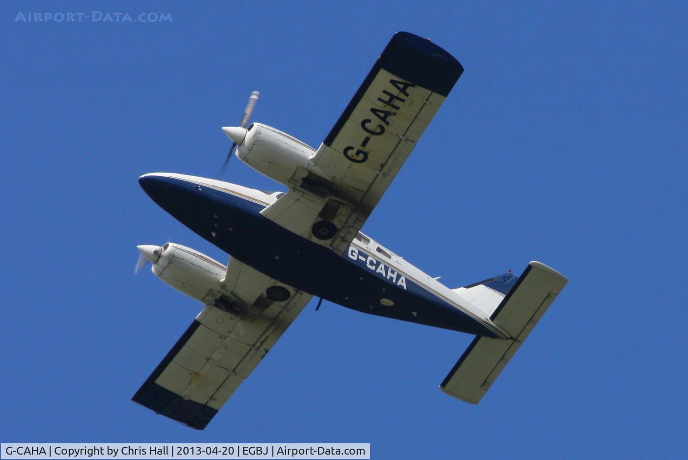 G-CAHA, 1977 Piper PA-34-200T Seneca II C/N 34-7770010, TDG Leasing