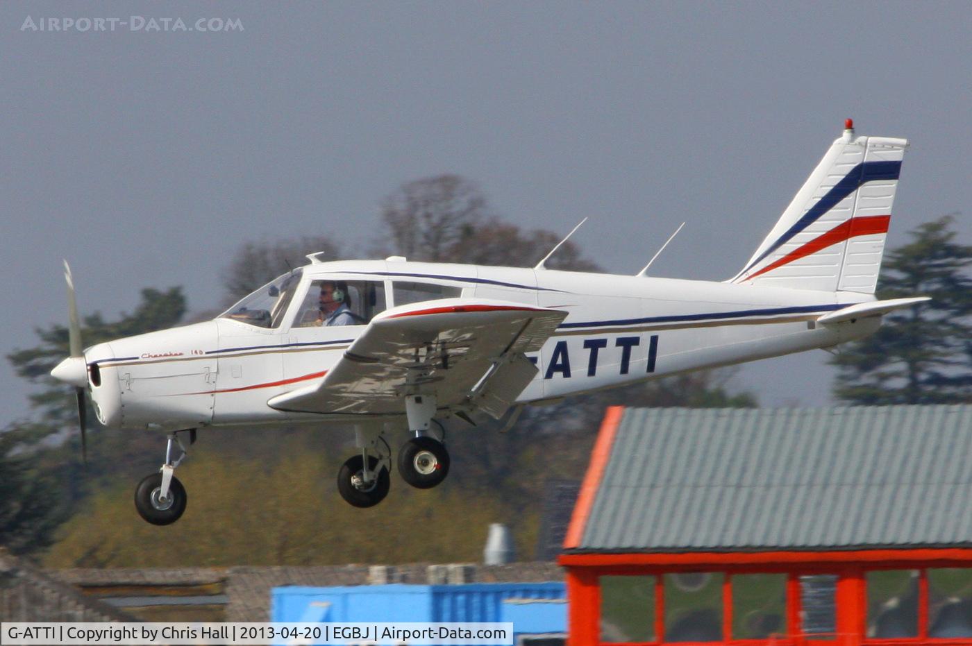 G-ATTI, 1966 Piper PA-28-140 Cherokee C/N 28-21951, ATTI flying group