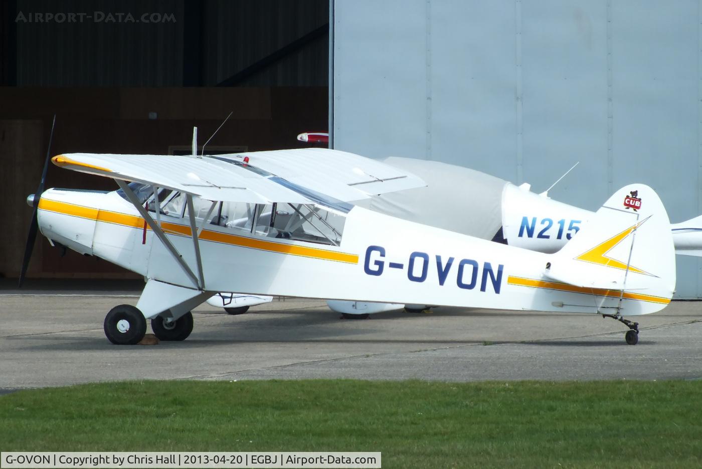 G-OVON, 1952 Piper L-18C Super Cub C/N 18-1596, privately owned