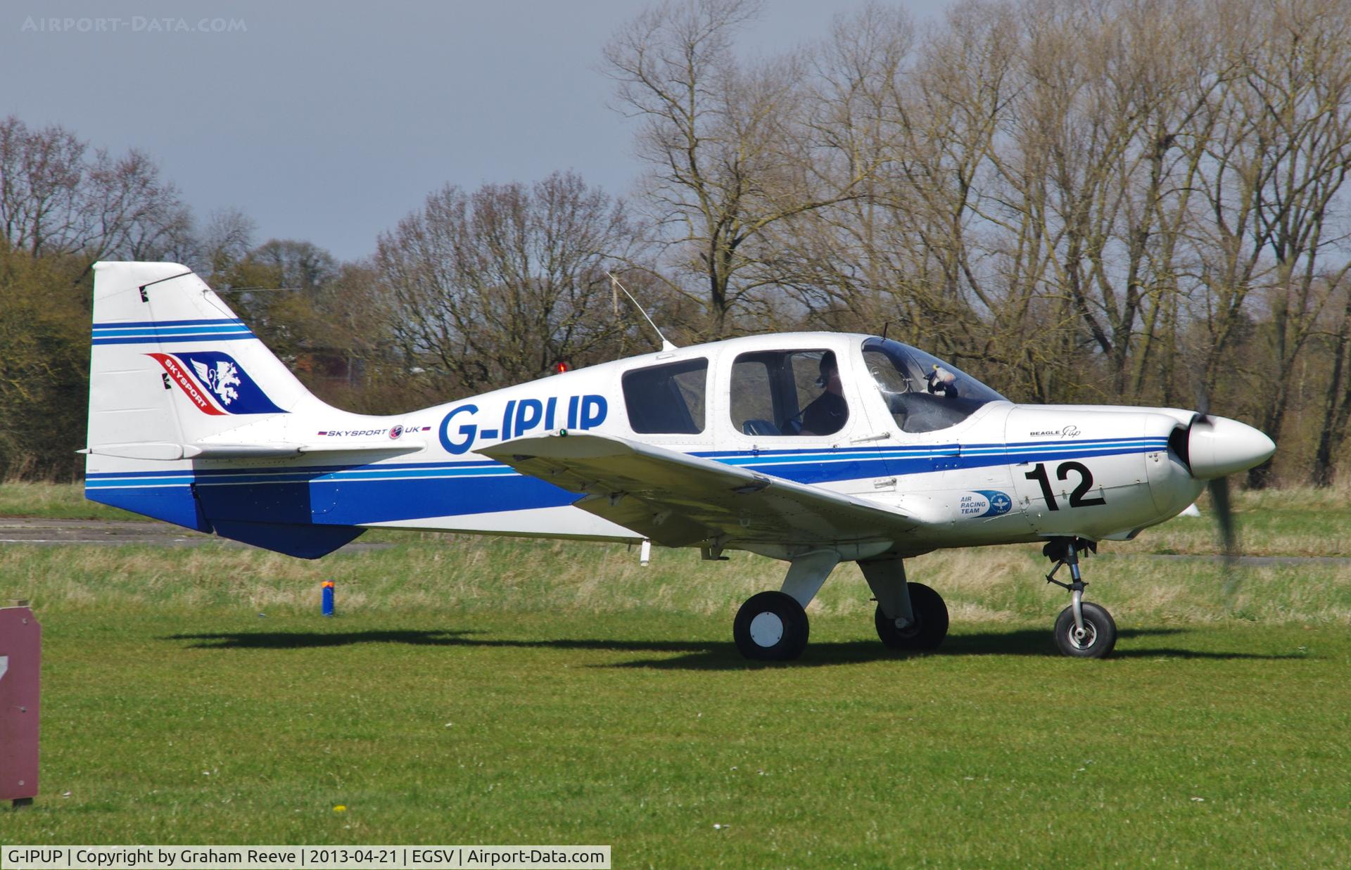 G-IPUP, 1969 Beagle B-121 Pup Series 2 (Pup 150) C/N B121-036, Just landed.
