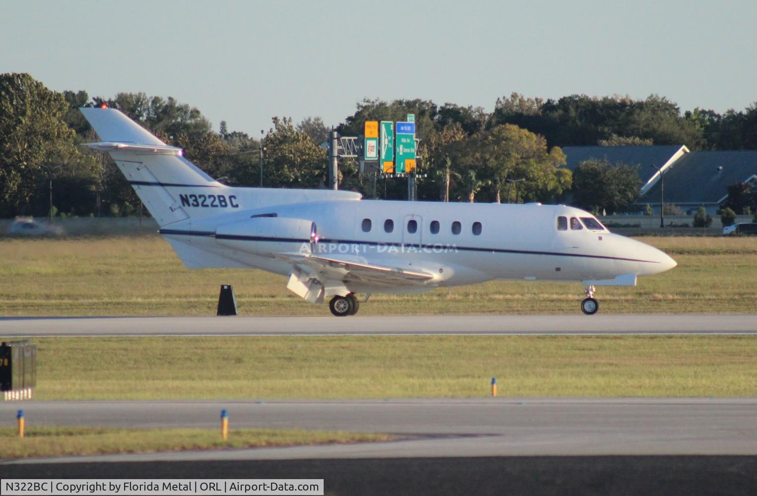 N322BC, 1982 British Aerospace HS.125-700A C/N 257176, BAE HS 125-700A