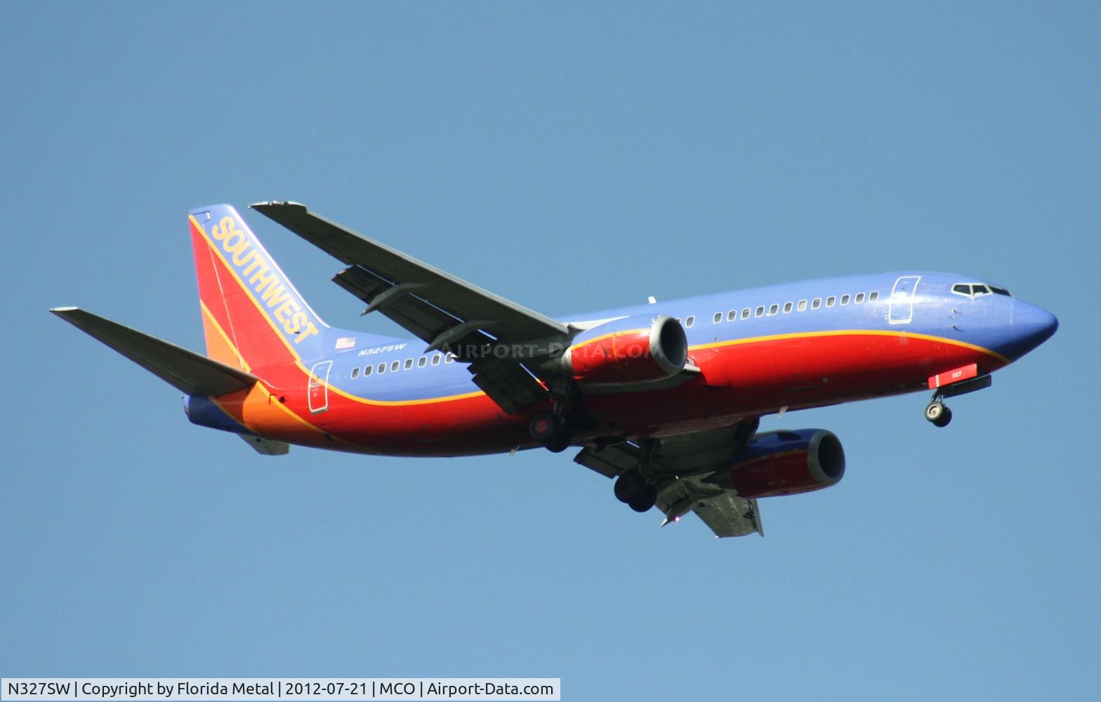 N327SW, 1987 Boeing 737-3H4 C/N 23691, Southwest 737
