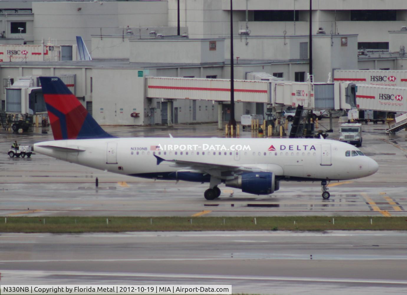 N330NB, 2001 Airbus A319-114 C/N 1549, Delta A319