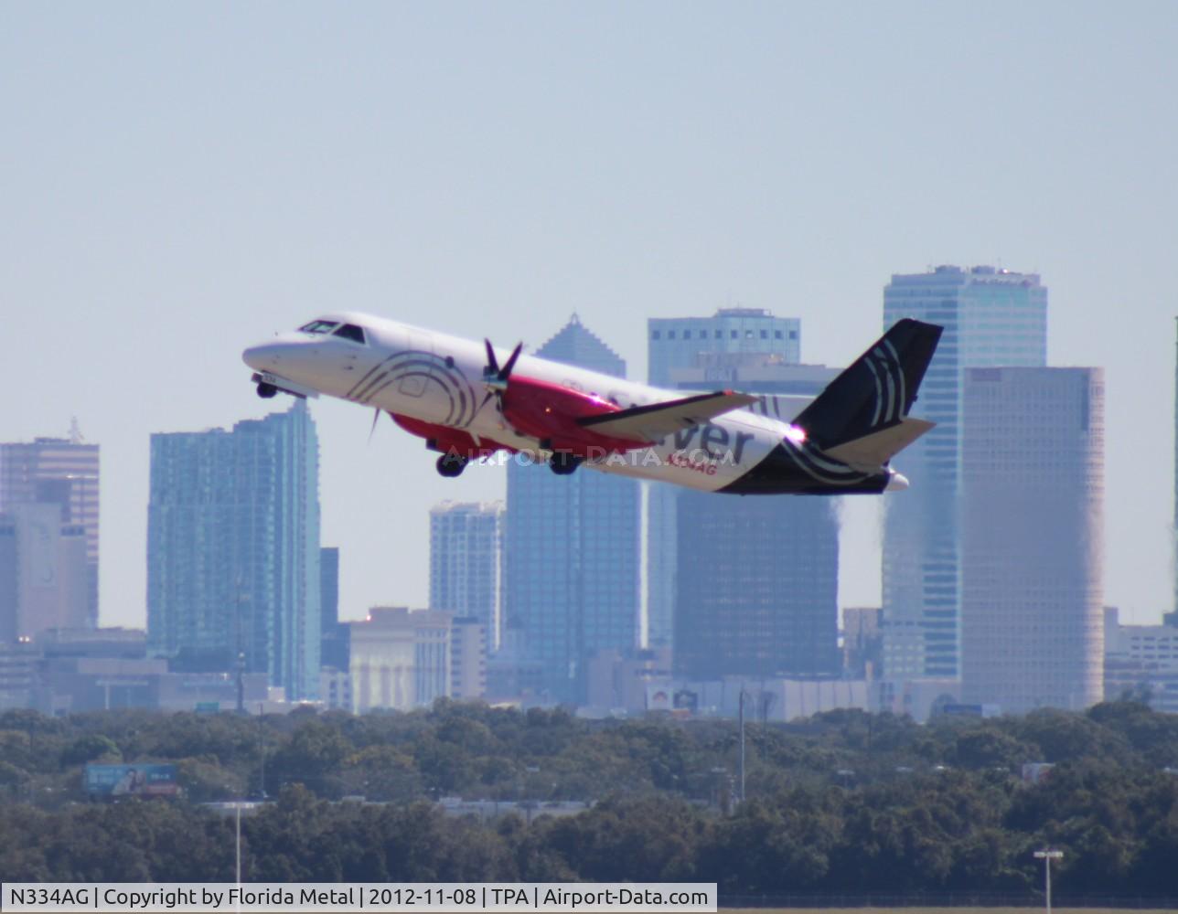 N334AG, 1998 Saab 340B C/N 340B-434, Silver Airways Saab 340