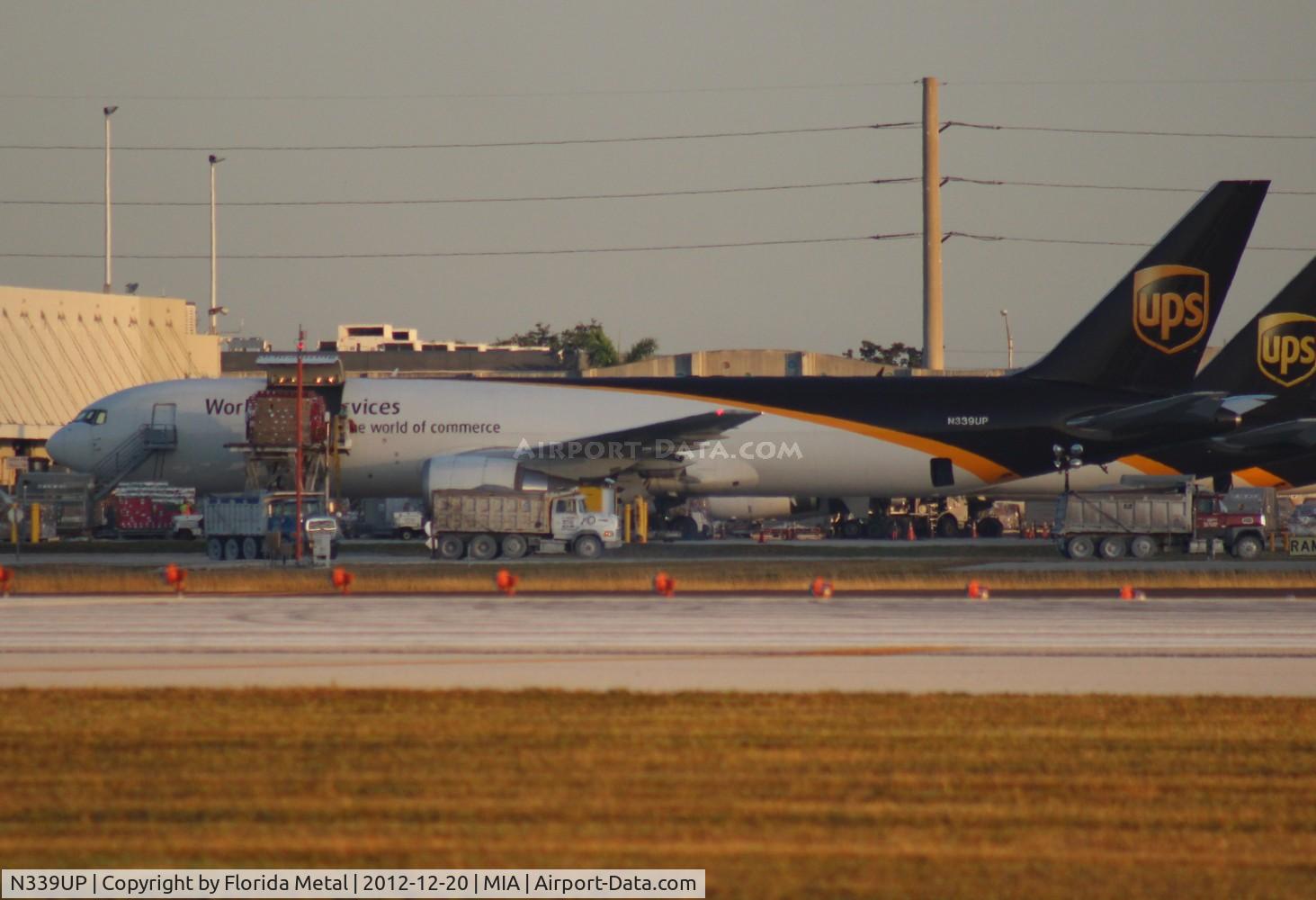 N339UP, 2010 Boeing 767-34A(ER)/F C/N 37859, UPS 767