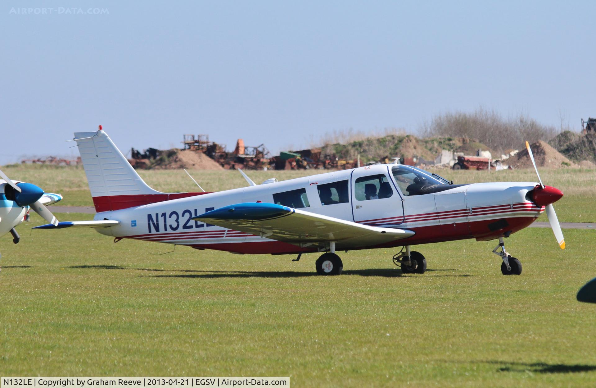 N132LE, 1966 Piper PA-32-300 Cherokee Six Cherokee Six C/N 32-40038, Parked at Old Buckenham.