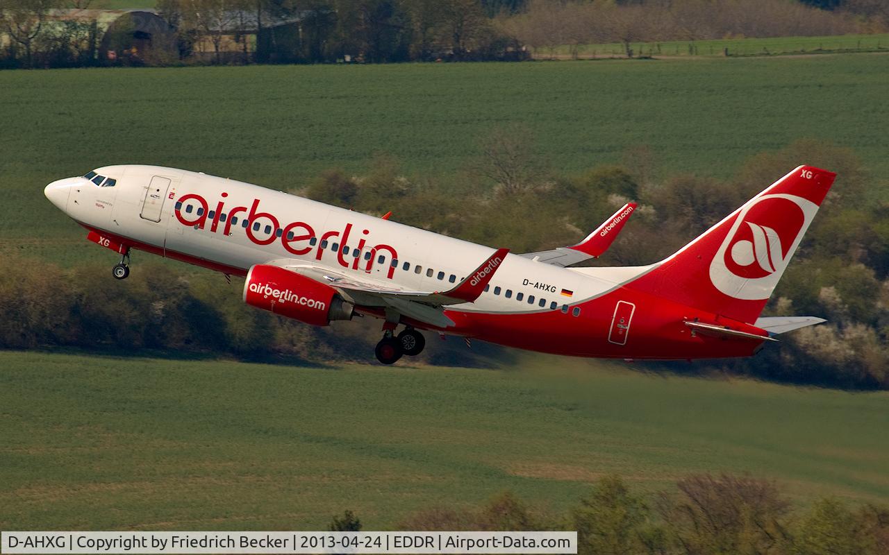 D-AHXG, 2008 Boeing 737-7K5 C/N 35140, departure to TXL