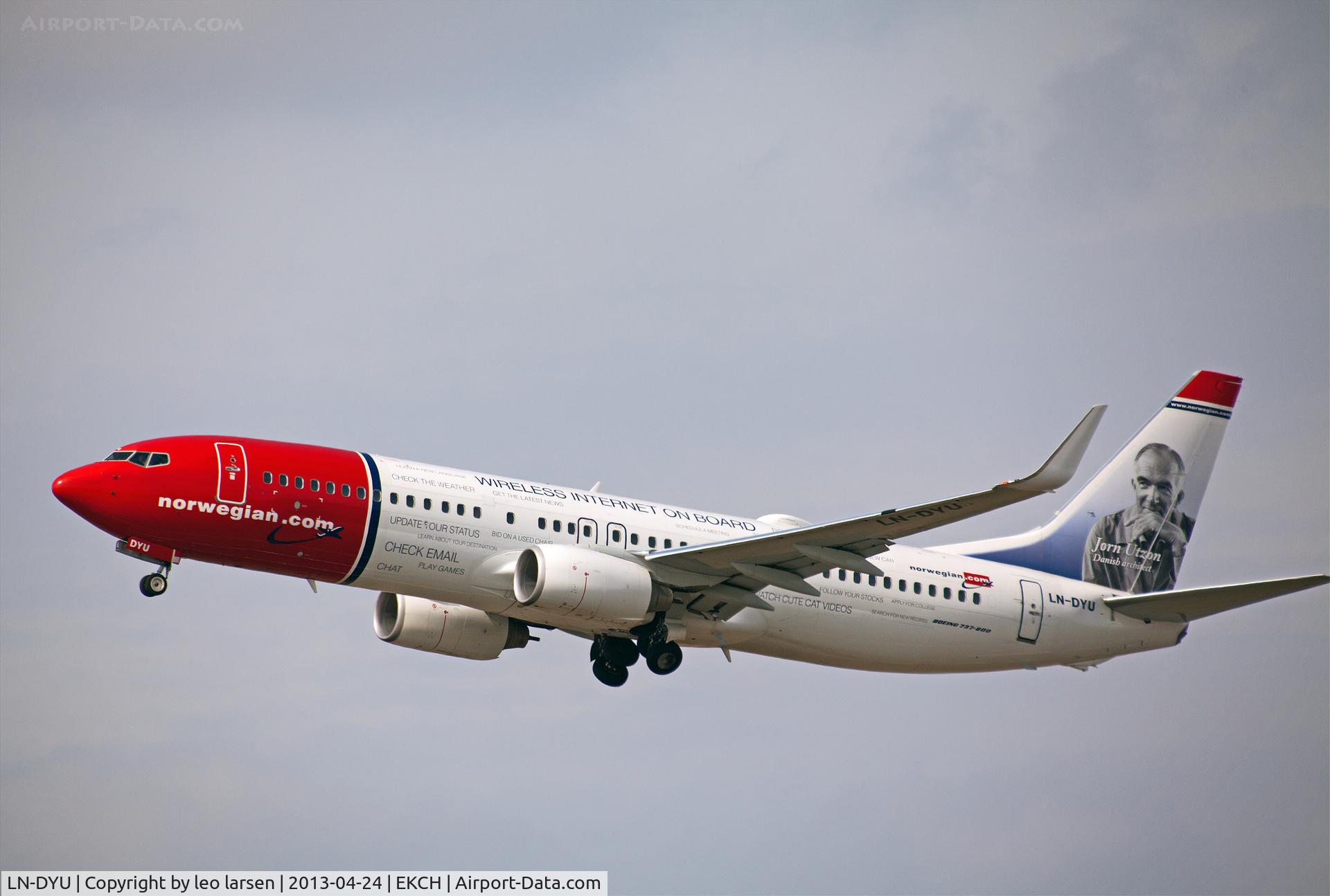LN-DYU, 2011 Boeing 737-8JP C/N 39008, Copenhagen Kastrup 24.4.13