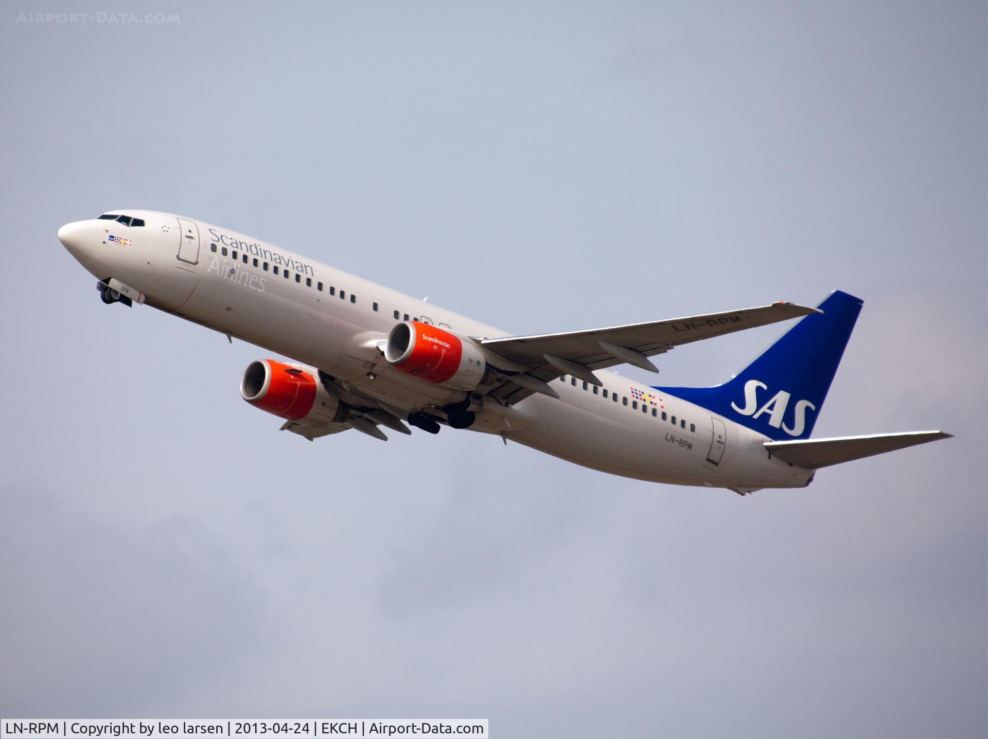 LN-RPM, 2000 Boeing 737-883 C/N 30195, Copenhagen Kastrup 24.4.13