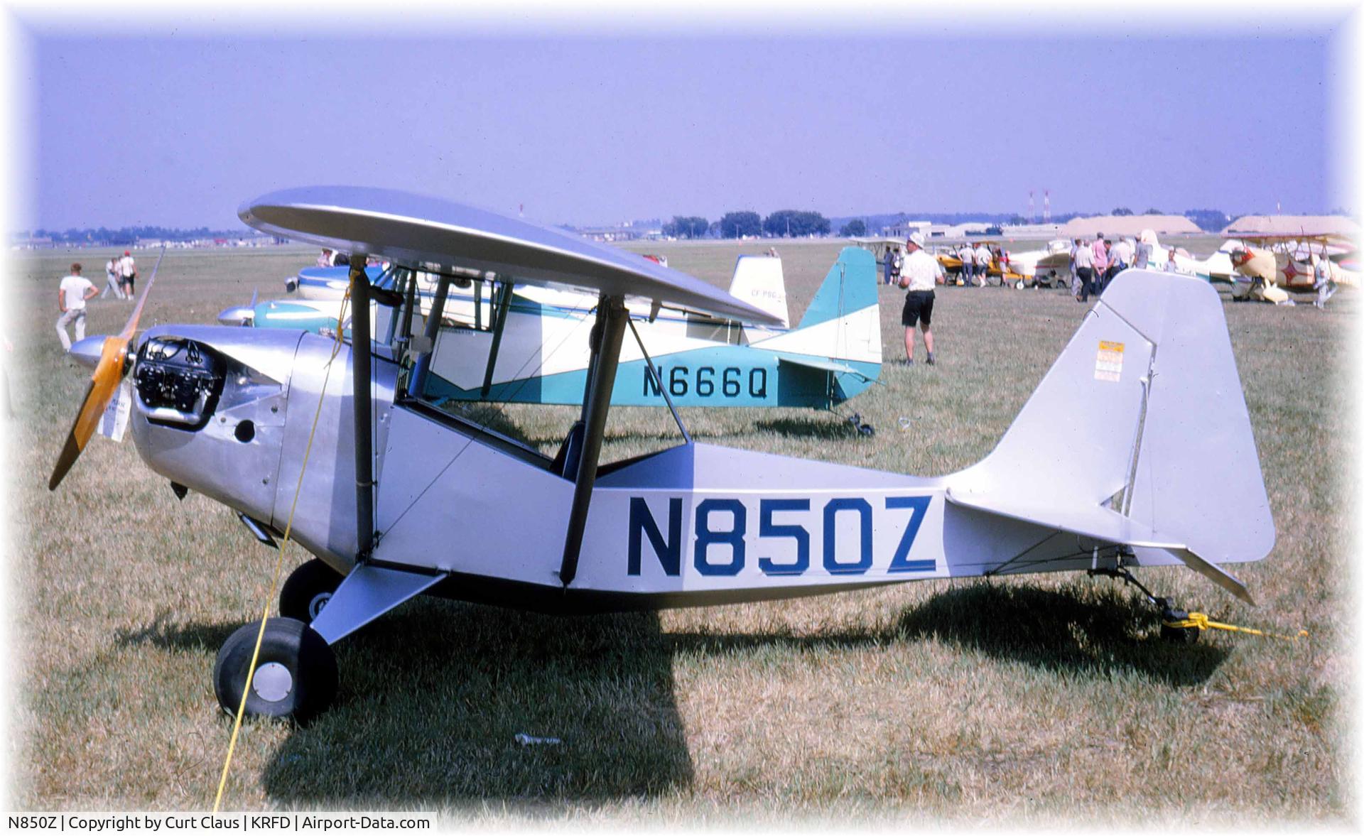 N850Z, 1962 Price PL-2-DM C/N 2, Photograph was taken at one of the early 