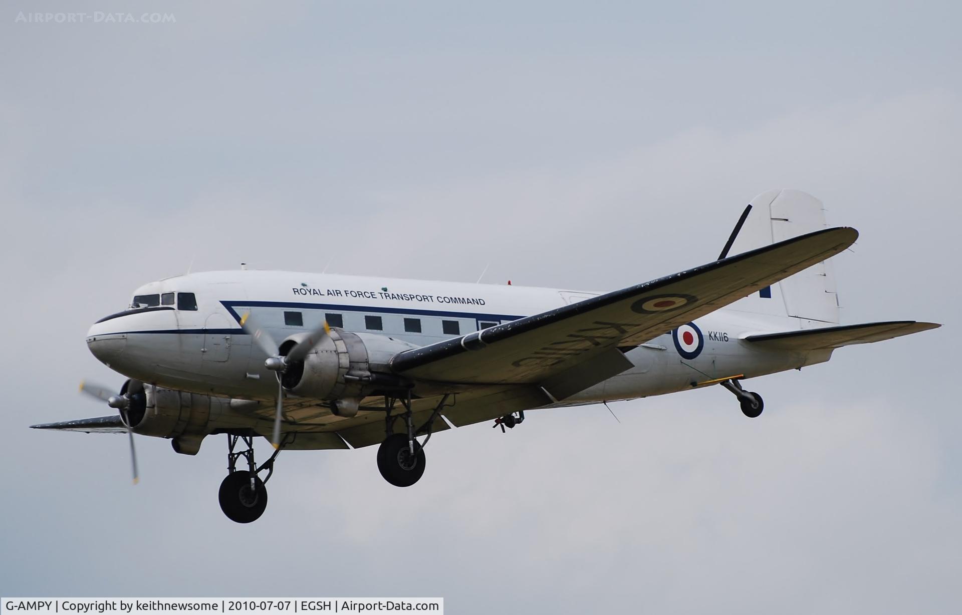 G-AMPY, 1944 Douglas C-47B-15-DK Dakota 4 C/N 26569, Lovely old Dak !
