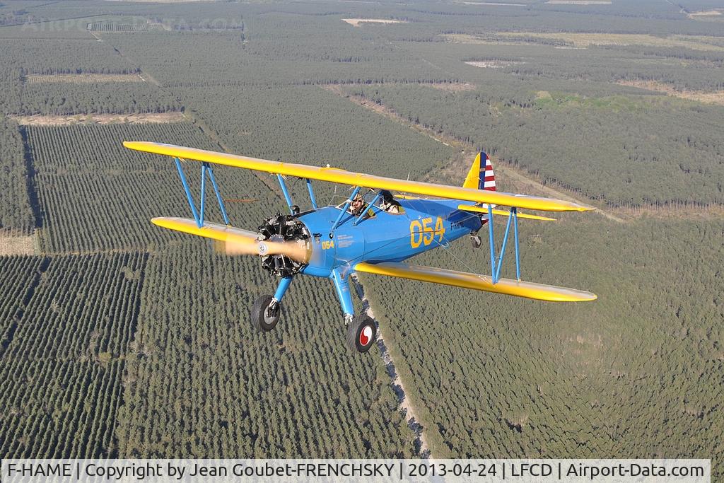 F-HAME, 1940 Boeing A75 C/N 75-190, SARL By Plane