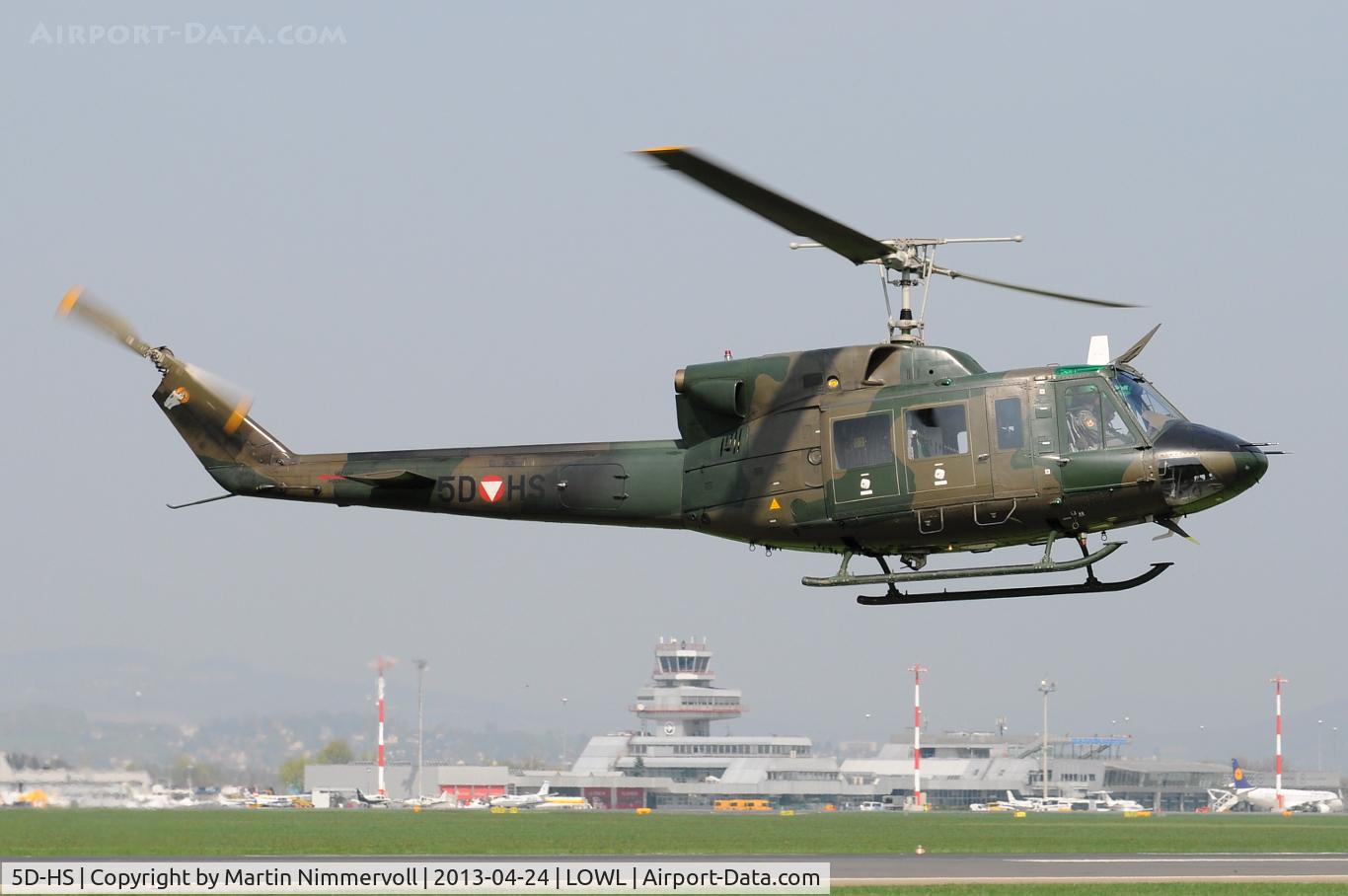 5D-HS, Agusta AB-212 C/N 5615, Austria - Air Force