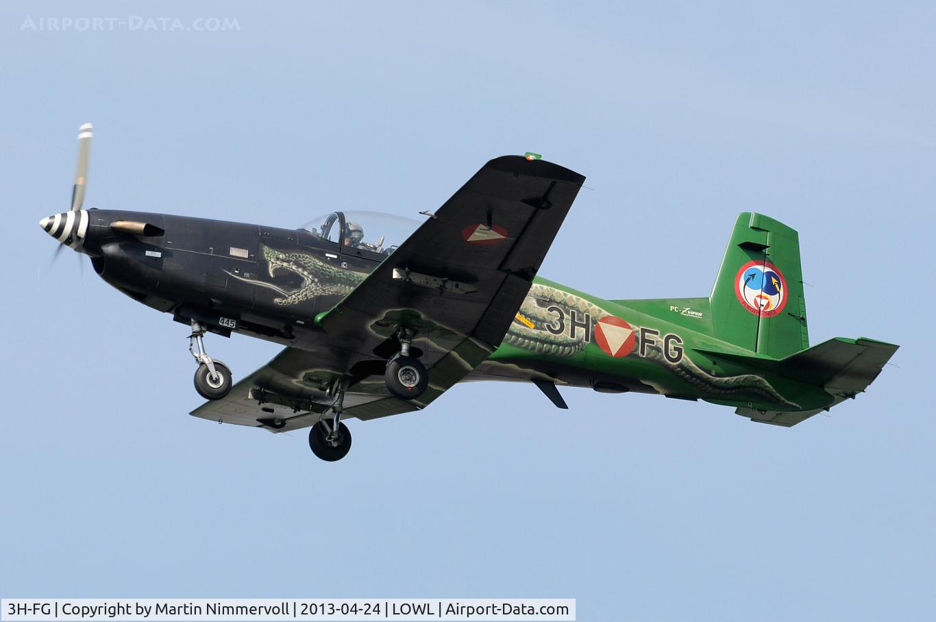 3H-FG, Pilatus PC-7 Turbo Trainer C/N 445, Austria - Air Force (Viper cs)