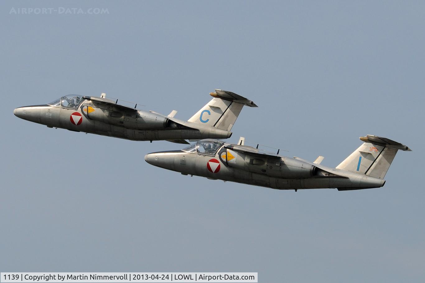 1139, Saab 105OE C/N 105439, Austria - Air Force