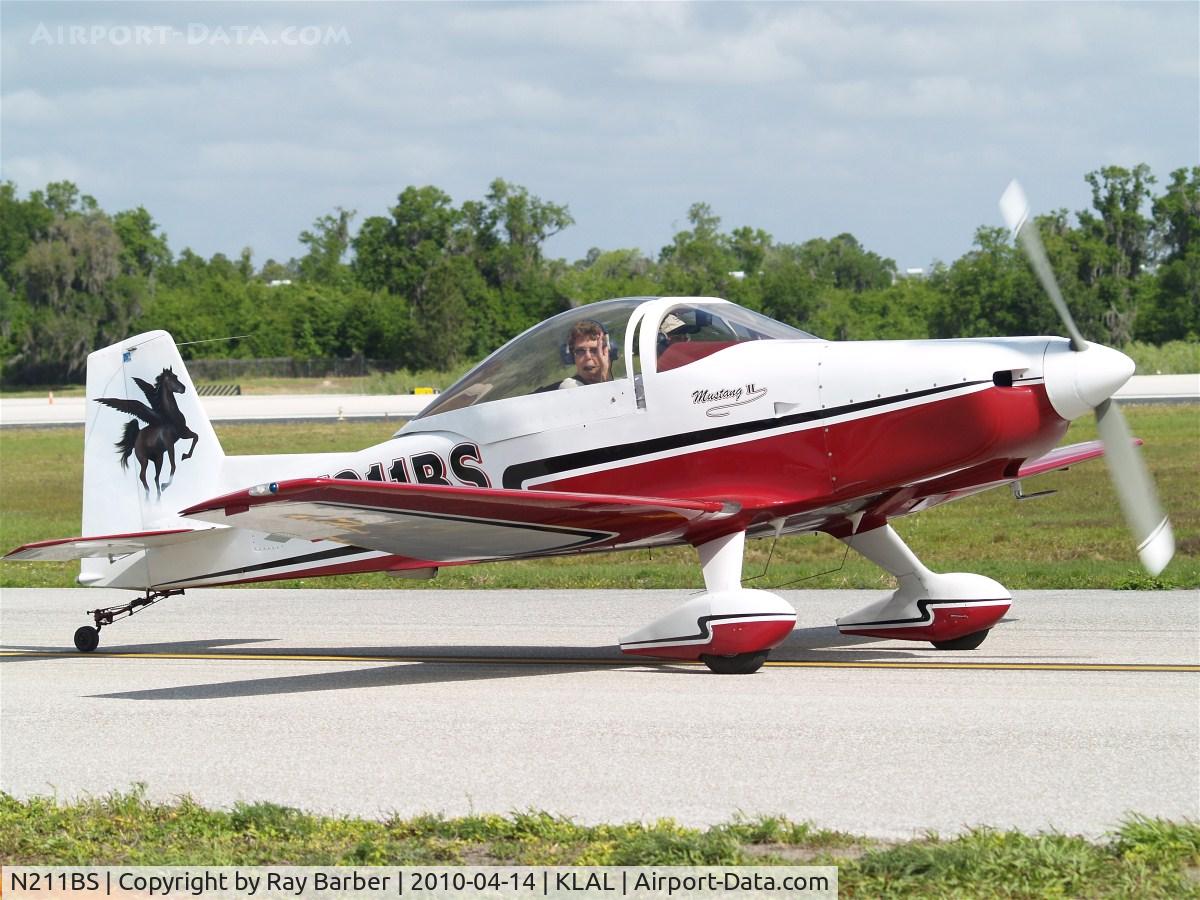 N211BS, 2005 Mustang Aeronautics Mustang II C/N M-II-1241, Bushby-Long Midget Mustang M-II [M-II-1241] Lakeland-Linder~N 14/04/2010