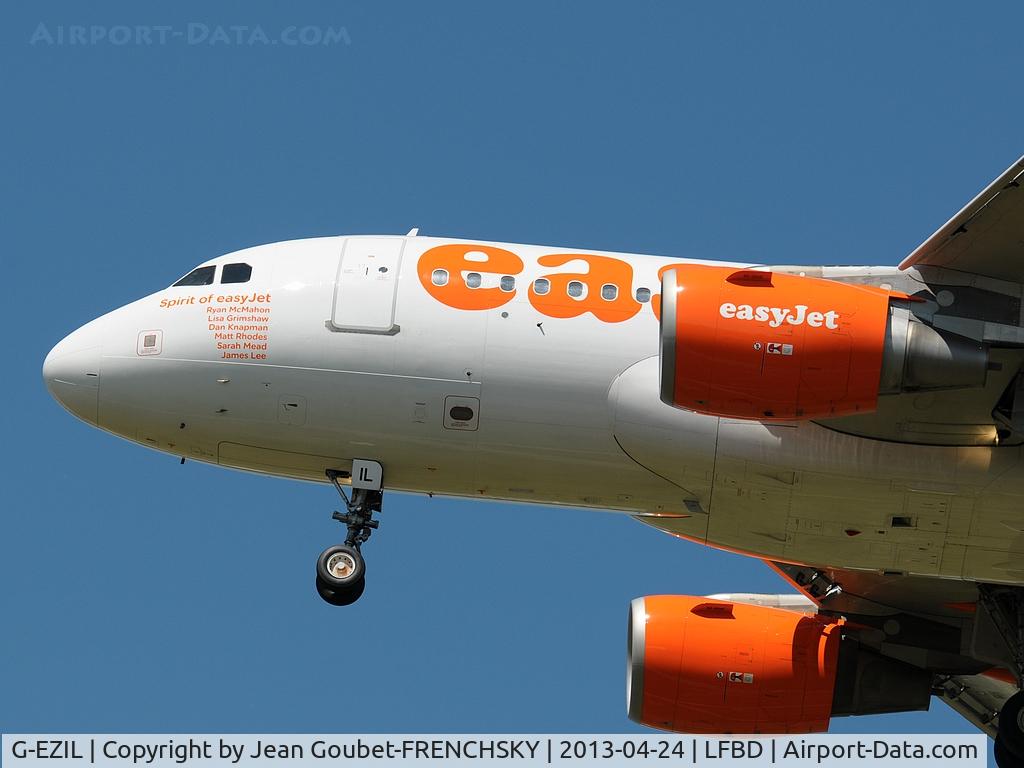 G-EZIL, 2005 Airbus A319-111 C/N 2492, Spirit of easyjet