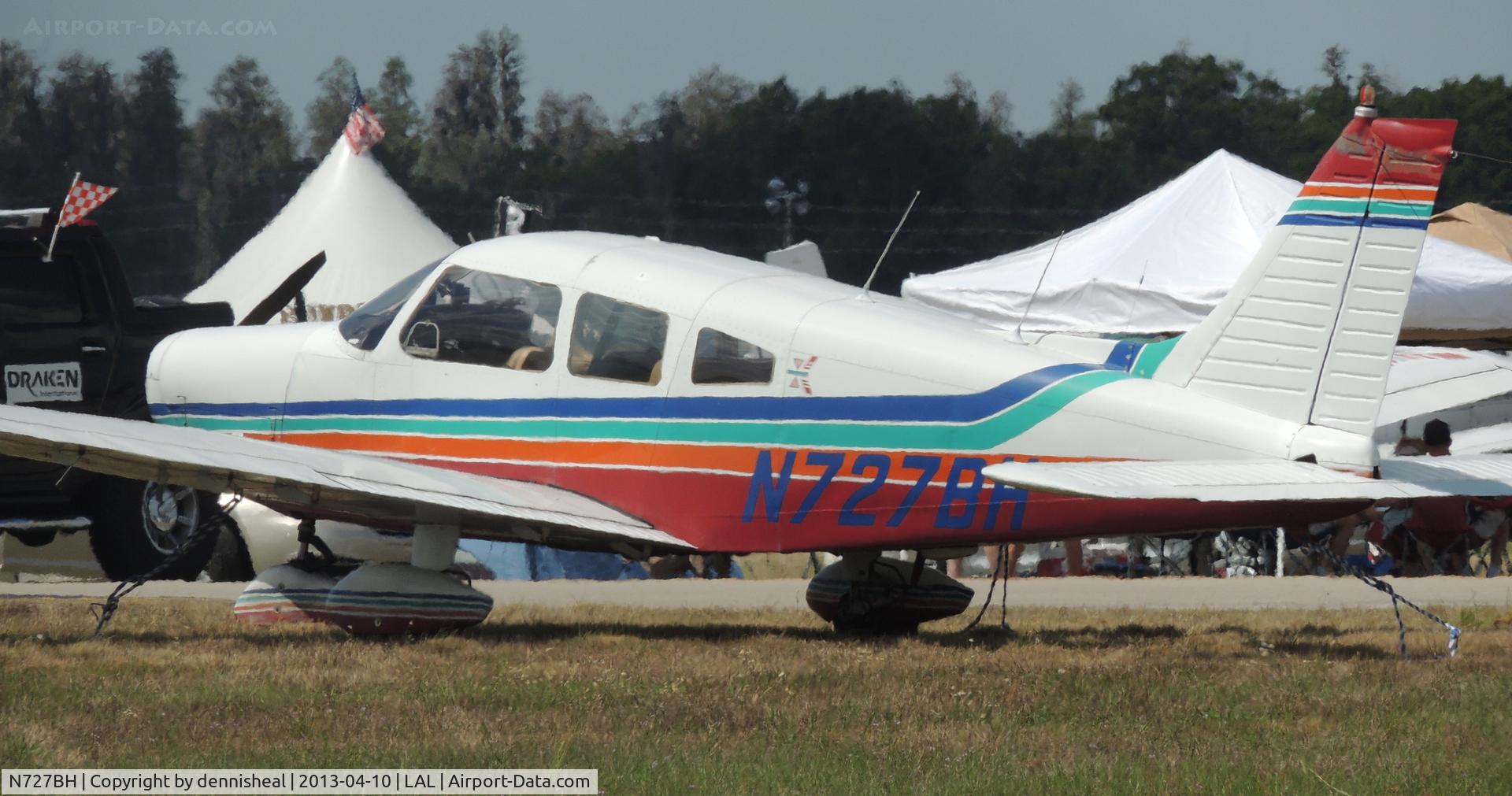 N727BH, 1974 Piper PA-28-151 Cherokee Warrior C/N 28-7415464, 1974 PIPER PA28-151 AT SUN N FUN