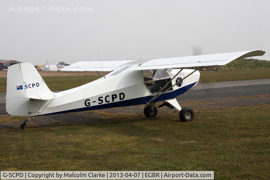 G-SCPD, 2004 Reality Escapade 912(1) C/N BMAA/HB/319, Reality Escapade 912(1) at The Real Aeroplane Club's Spring Fly-In, Breighton Airfield, April 2013.