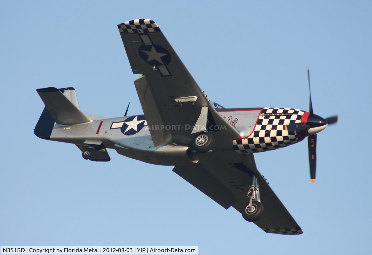 N351BD, 1944 North American F-51D Mustang C/N 44-85634, Big Beautiful Doll
