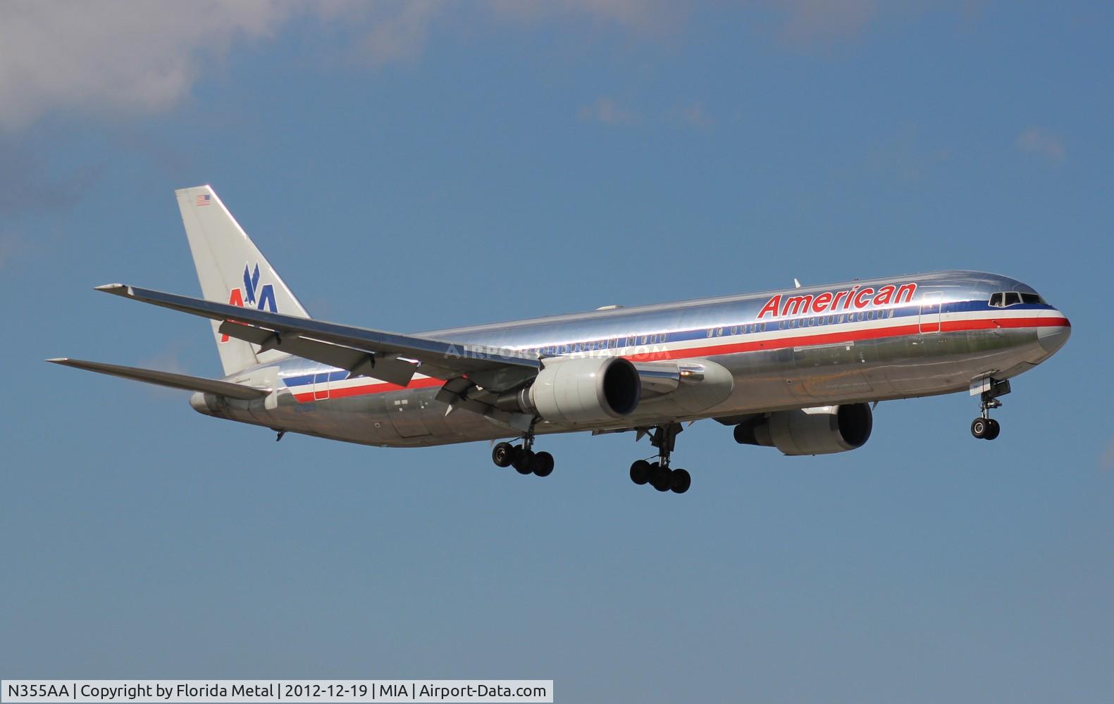 N355AA, 1988 Boeing 767-323/ER C/N 24036, American 767-300