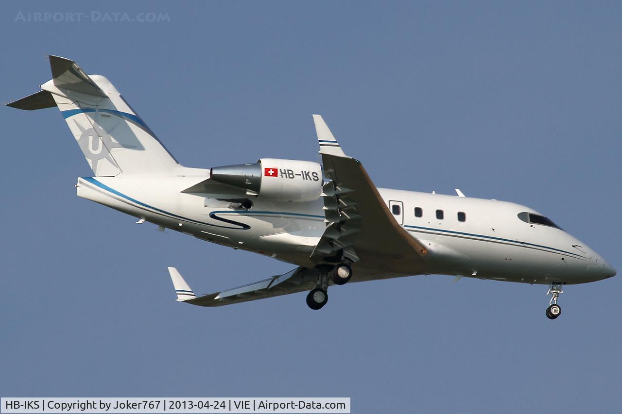 HB-IKS, 1989 Canadair Challenger 601-3A (CL-600-2B16) C/N 5042, Air Charter