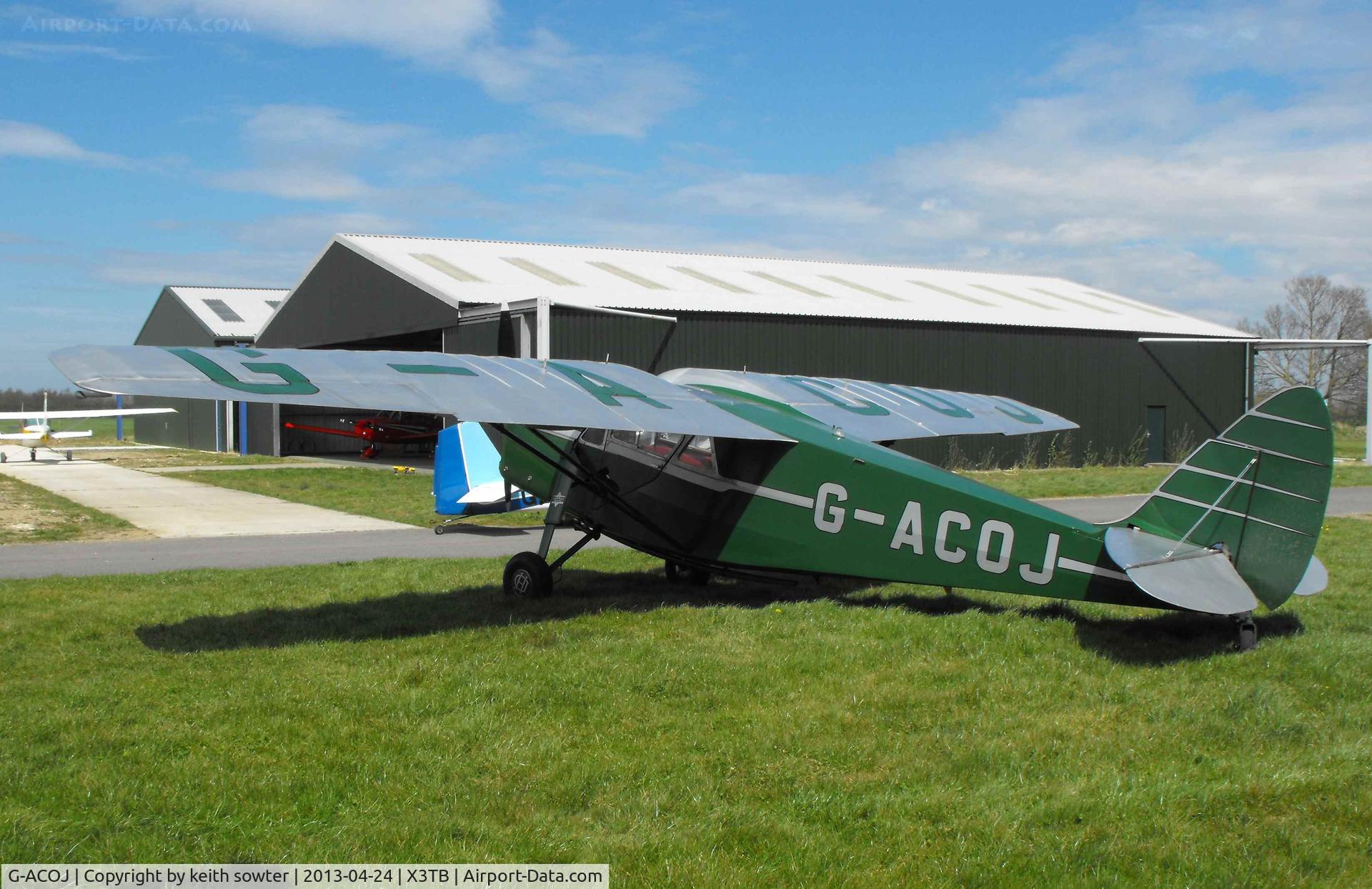 G-ACOJ, 1934 De Havilland DH.85 Leopard Moth C/N 7035, Visiting aircraft