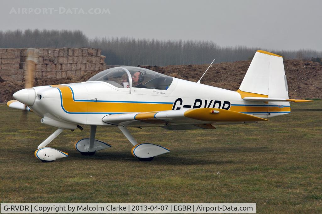 G-RVDR, 2001 Vans RV-6A C/N PFA 181A-13098, Vans RV-6A at The Real Aeroplane Club's Spring Fly-In, Breighton Airfield, April 2013.