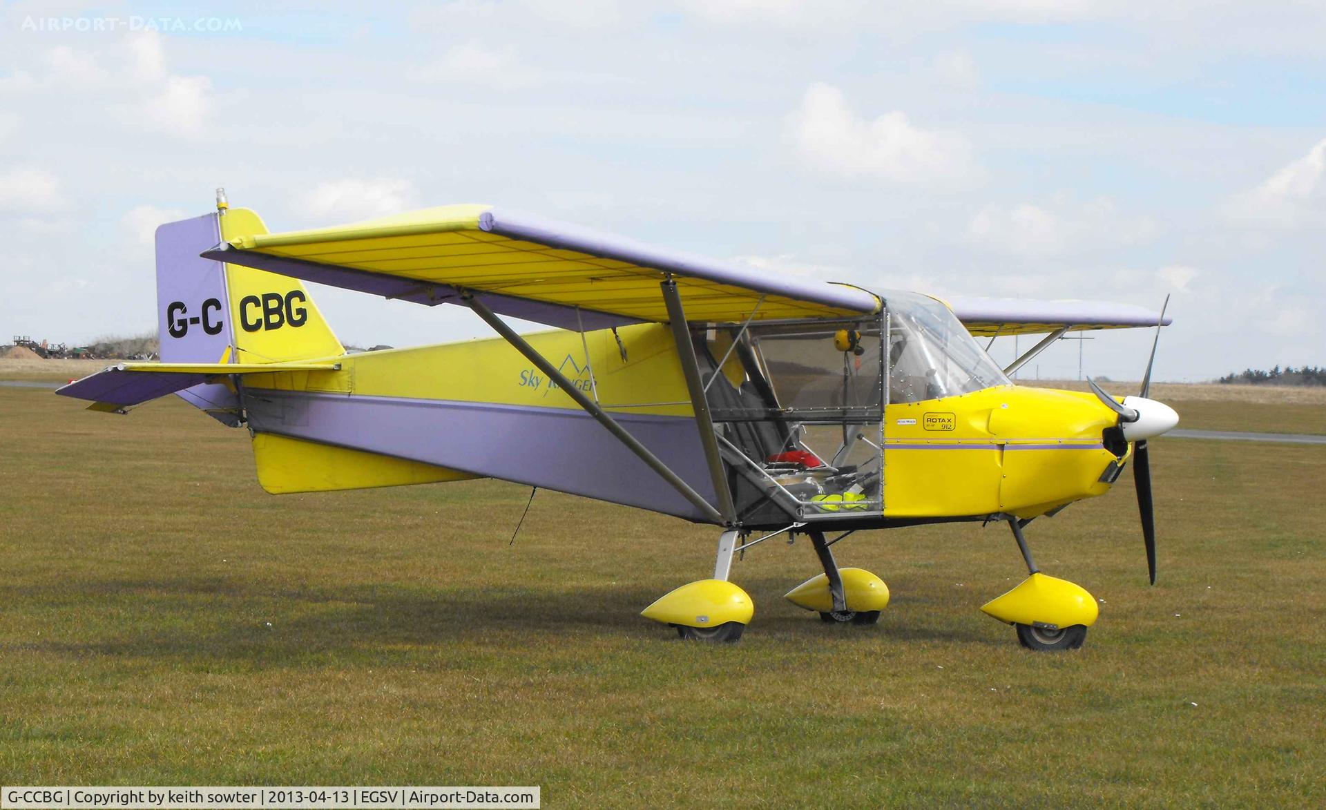 G-CCBG, 2002 Best Off Skyranger 912(2) C/N BMAA/HB/240, visiting aircaft
